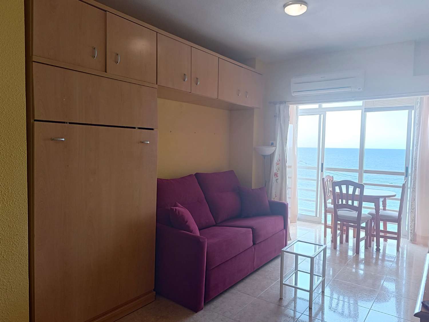 Studio met uitzicht op zee aan het strand in Calpe (Alicante)