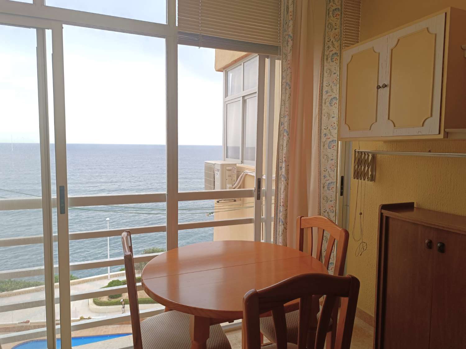 Studio met uitzicht op zee aan het strand in Calpe (Alicante)
