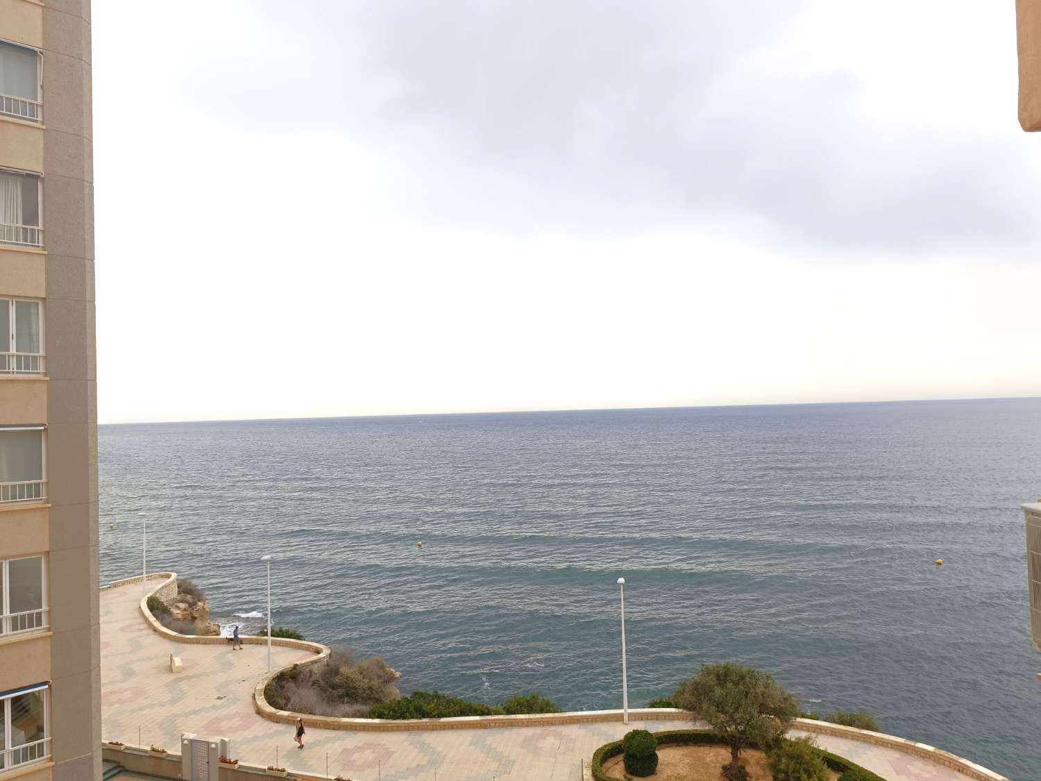 Studio met uitzicht op zee aan het strand in Calpe (Alicante)