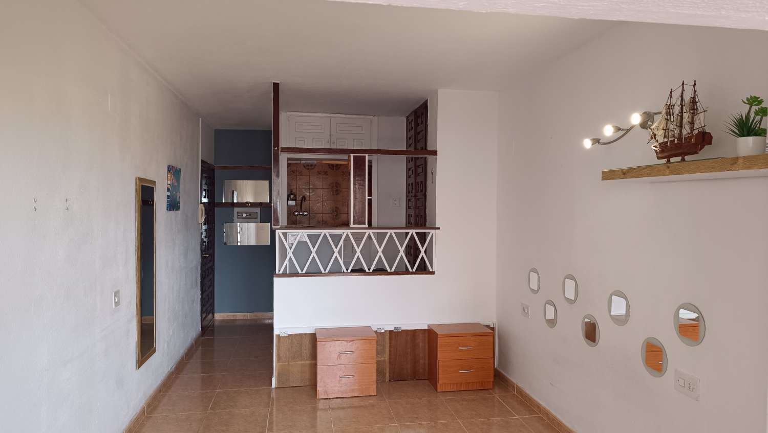 Te renoveren studio aan de kust in Calpe, Alicante (Costa Blanca Noord)