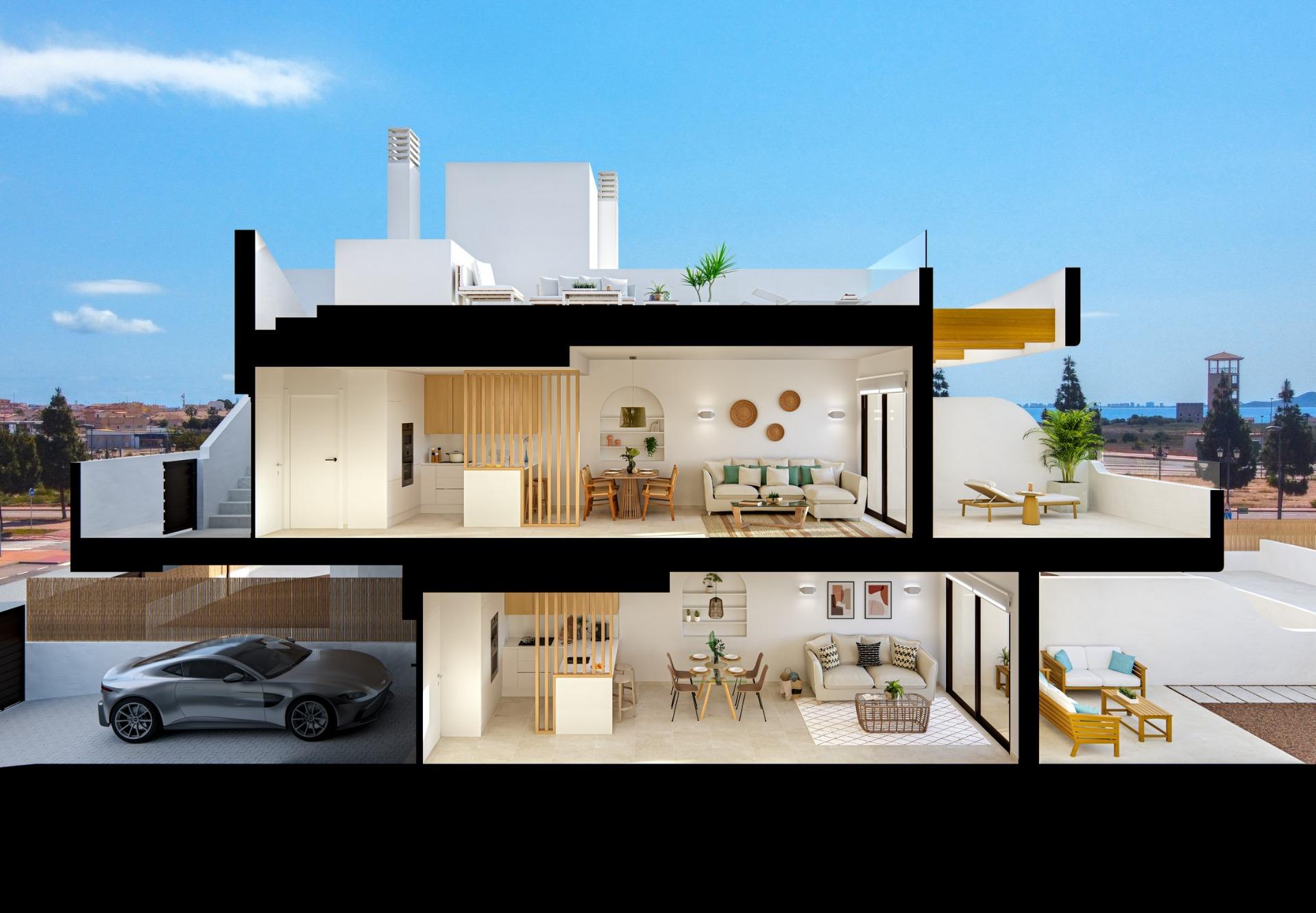 Bungalov v prodeji in Los Alcázares