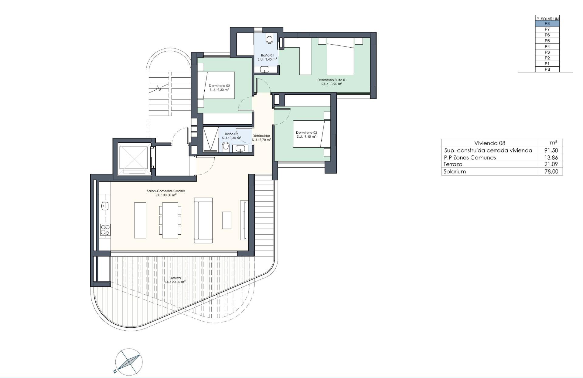 Penthouse na sprzedaż w Guardamar del Segura