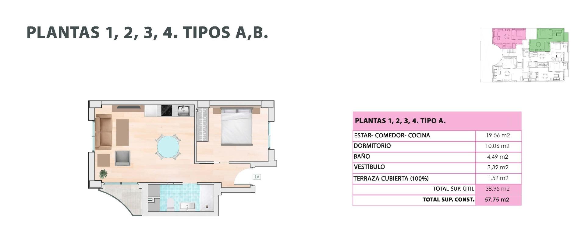 Ático en venta en Guardamar del Segura