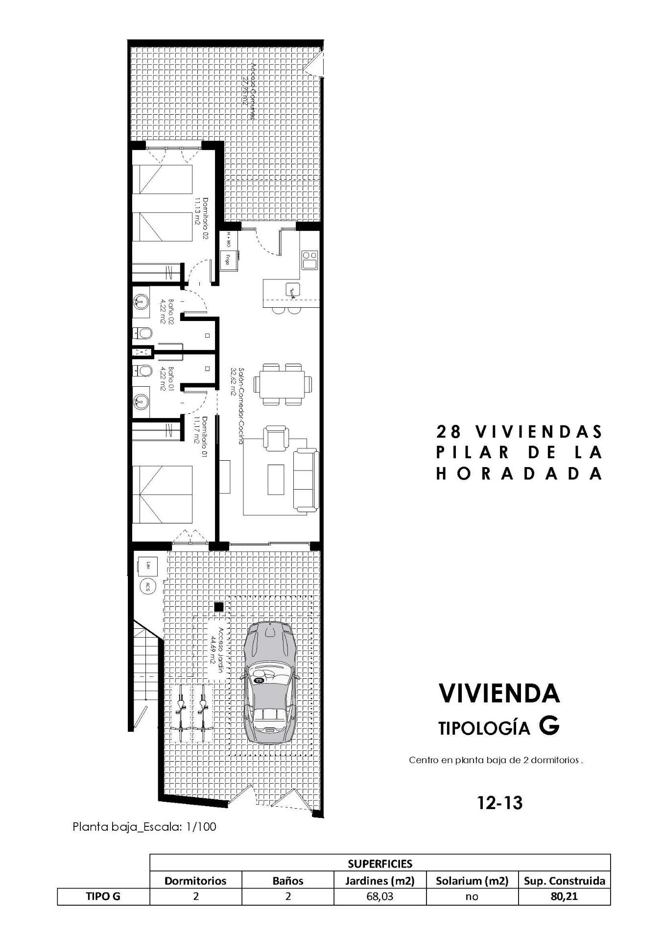 Bungalow in vendita a Pilar de la Horadada