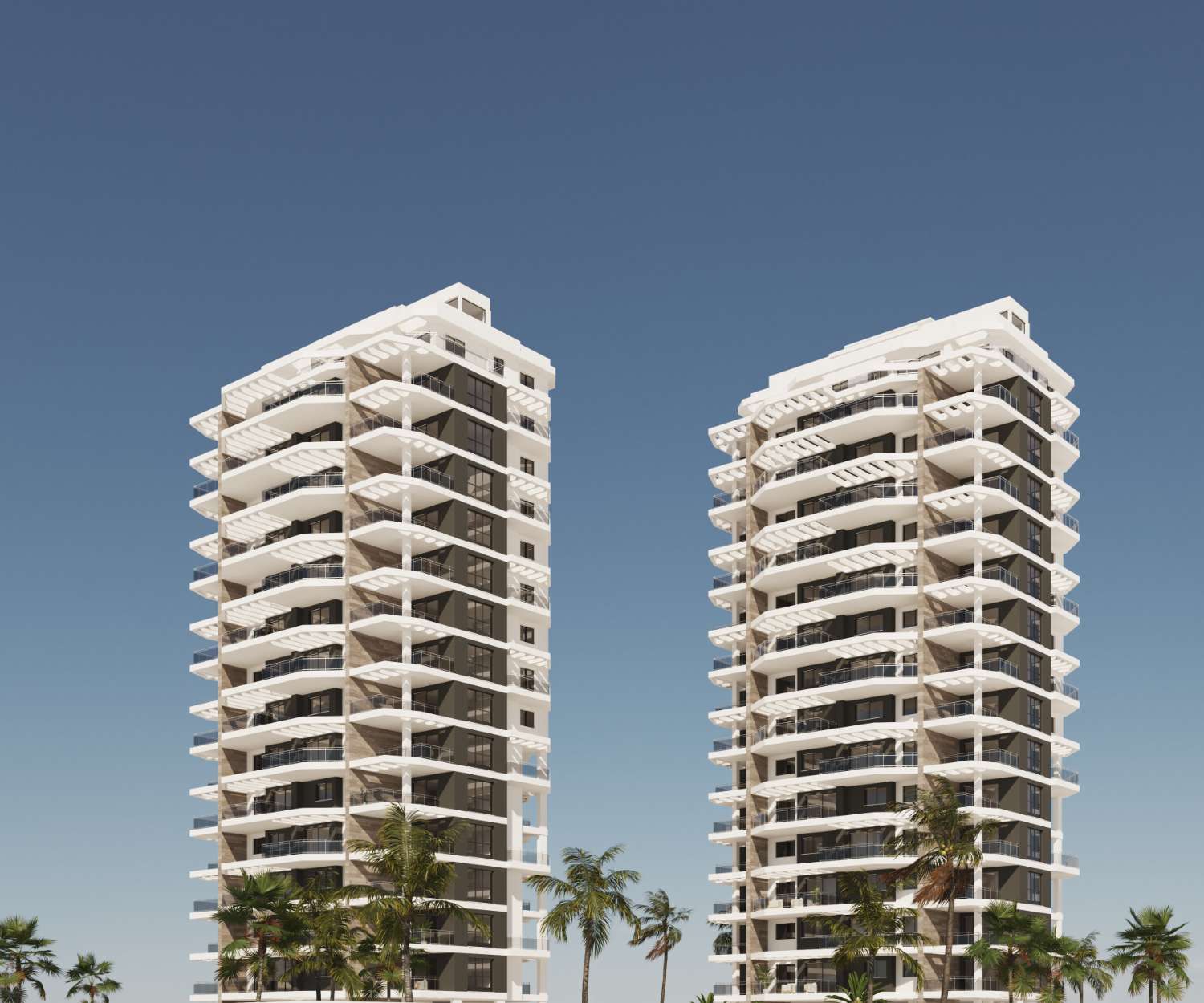 Apartamento Obra Nueva 3 dormitorios a 200 m del mar, piscina, parking y trastero en Calpe (Costa Blanca)