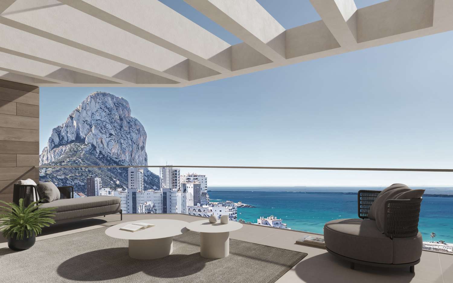 Apartamento Obra Nueva 3 dormitorios a 200 m del mar, piscina, parking y trastero en Calpe (Costa Blanca)