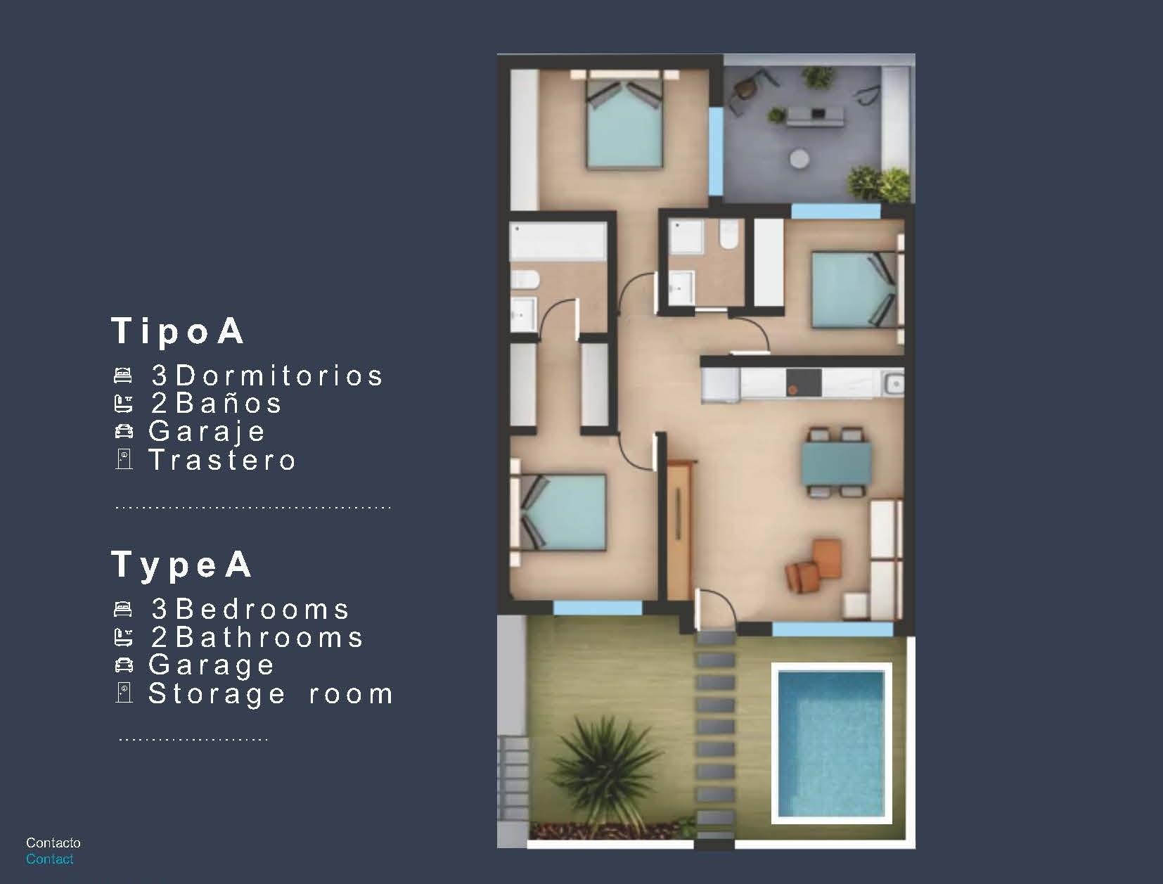 Bungalow te koop in San Pedro del Pinatar