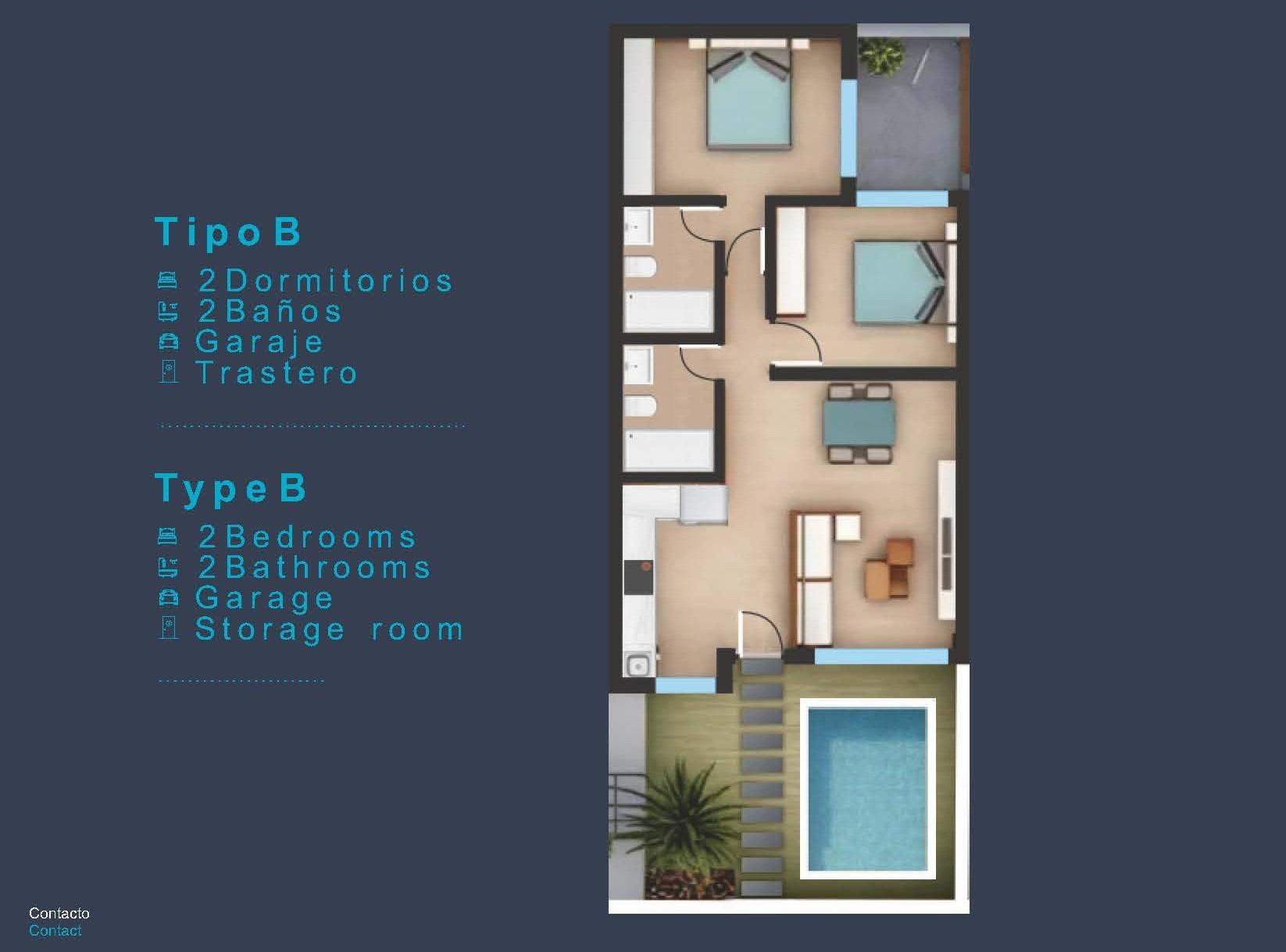 Bungalow te koop in San Pedro del Pinatar