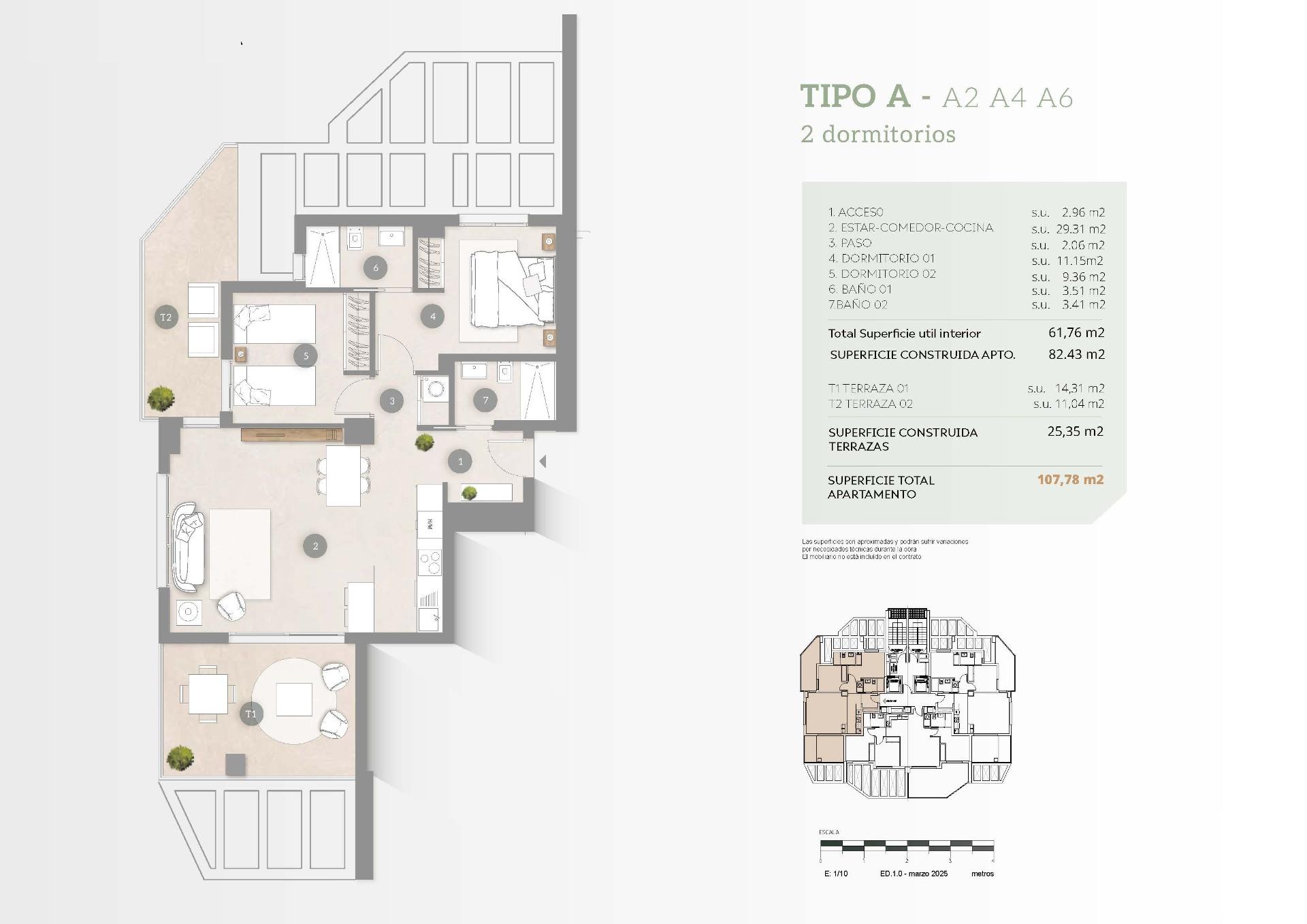Apartamentua salgai in Calpe