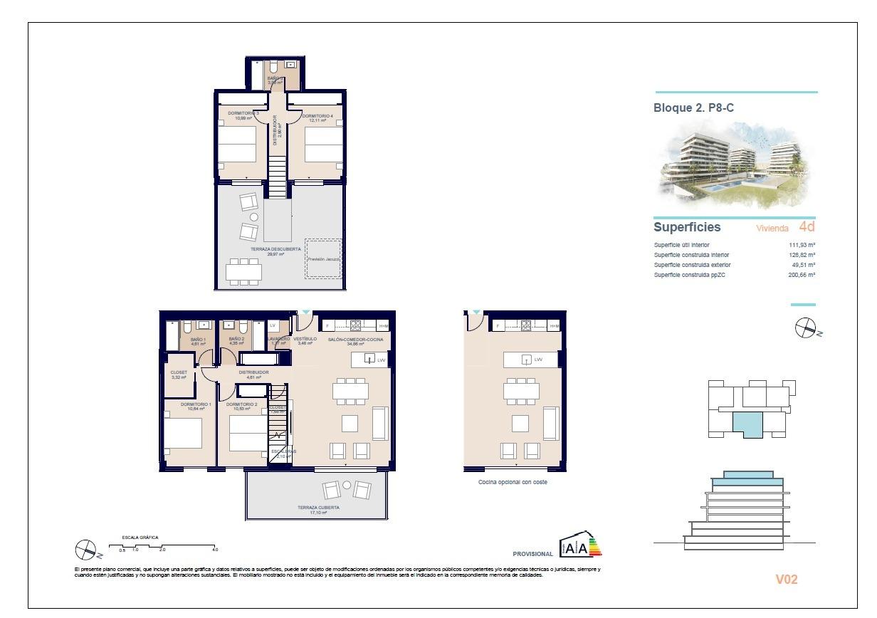 Penthouse for sale in Villajoyosa