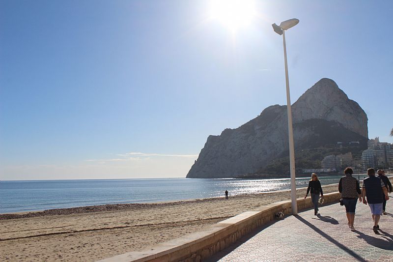 Beachfront restaurant in Calpe (Costa Blanca North)