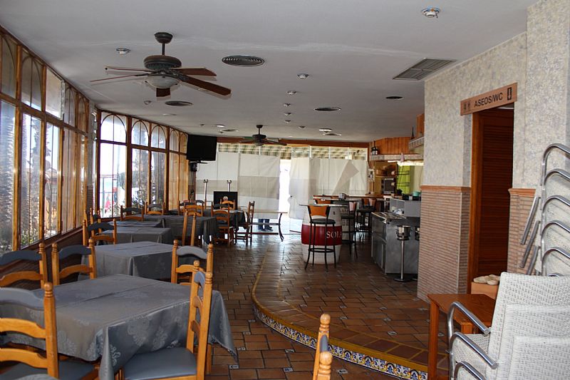 Beachfront restaurant in Calpe (Costa Blanca North)