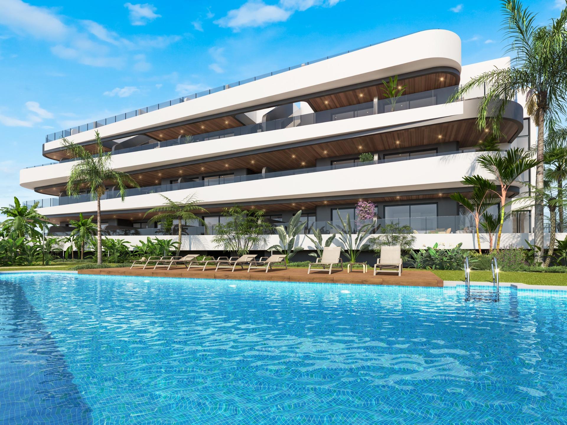 Penthouse salgai in Los Alcázares