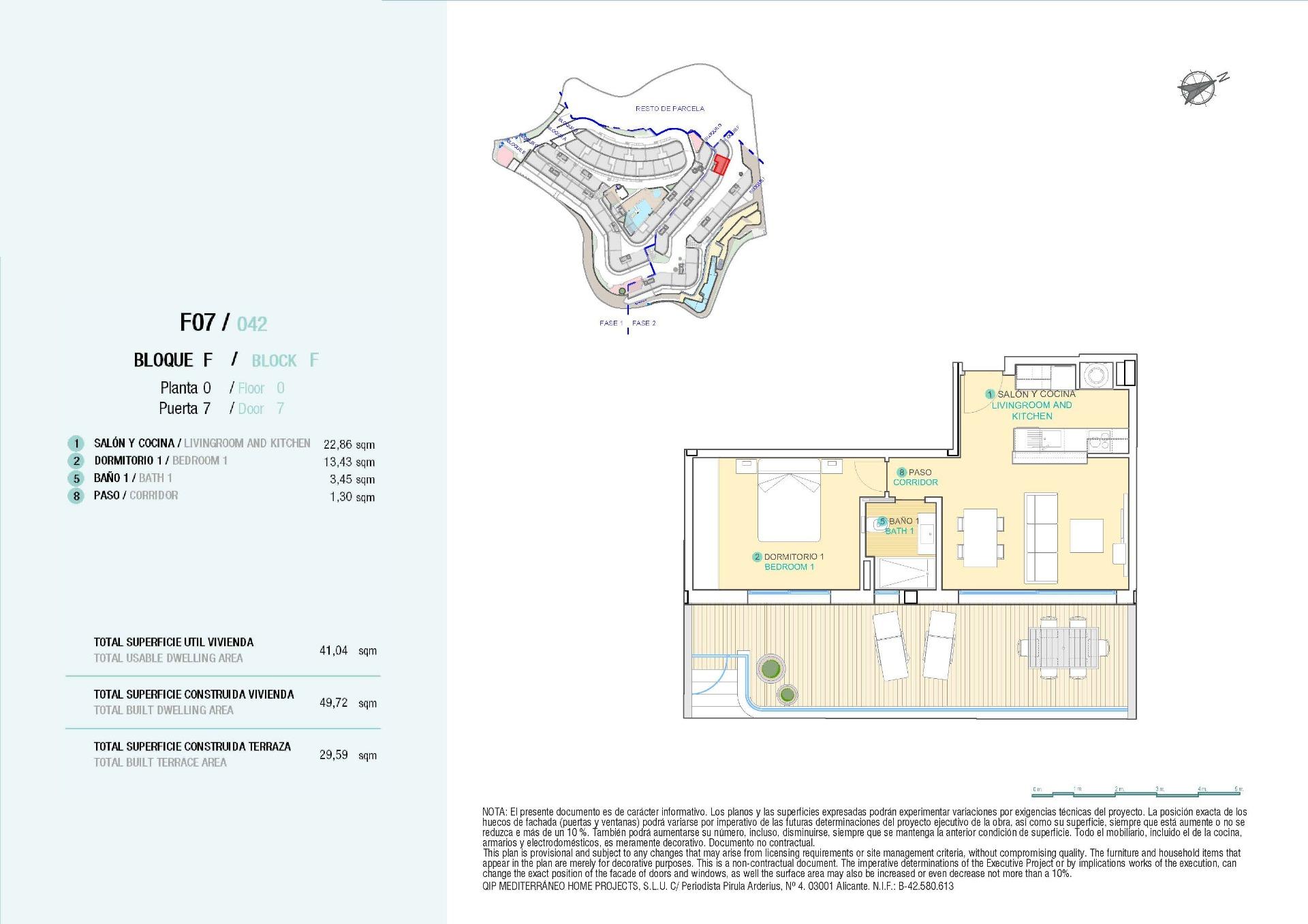 Apartamentua salgai in Águilas