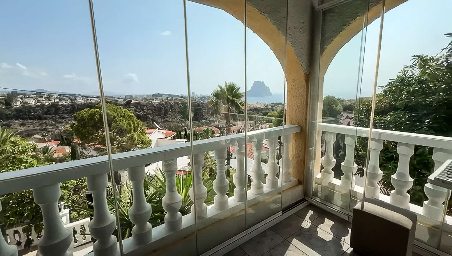 Wolnostojąca willa z widokiem na morze w Calpe (Costa Blanca)