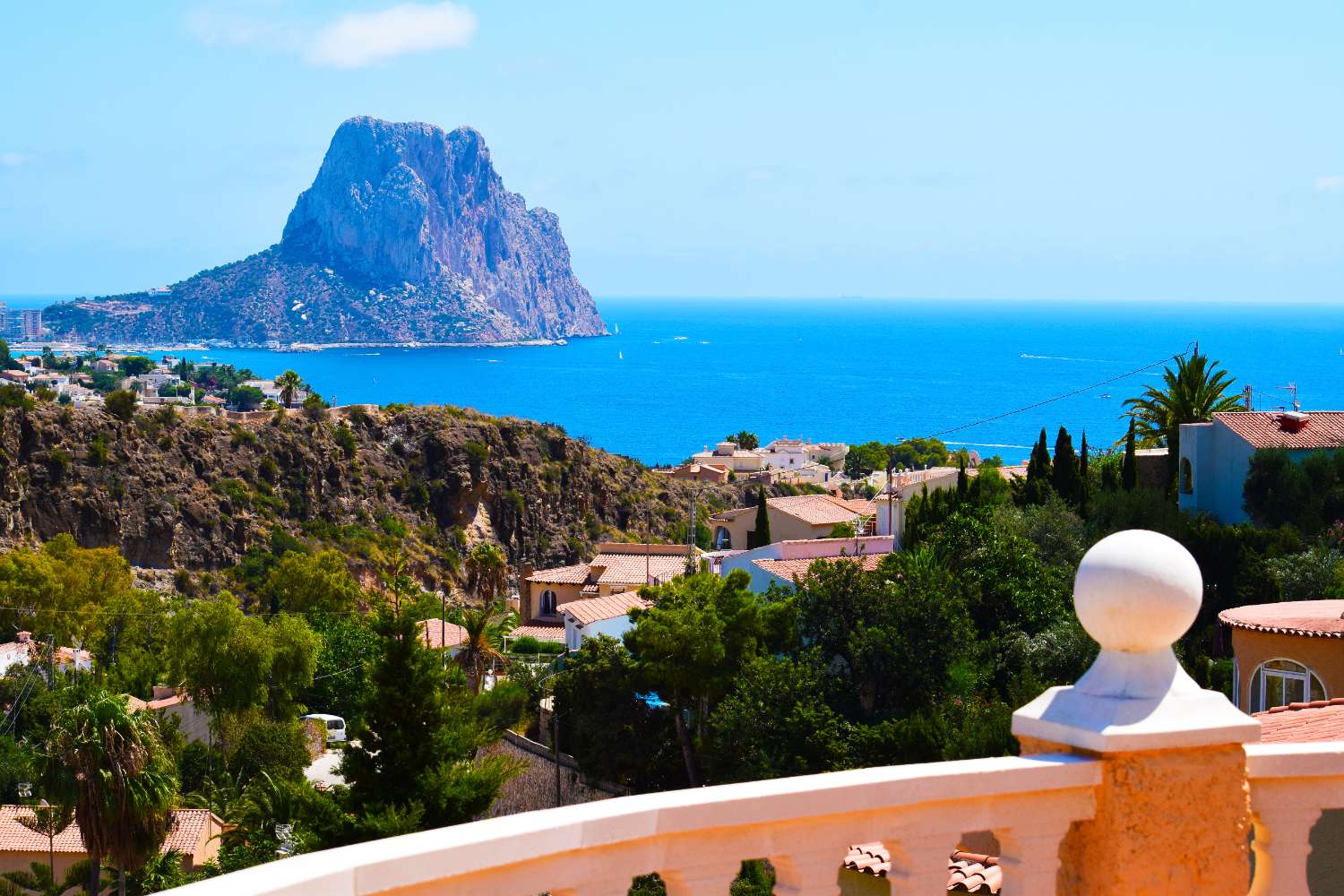 Wolnostojąca willa z widokiem na morze w Calpe (Costa Blanca)