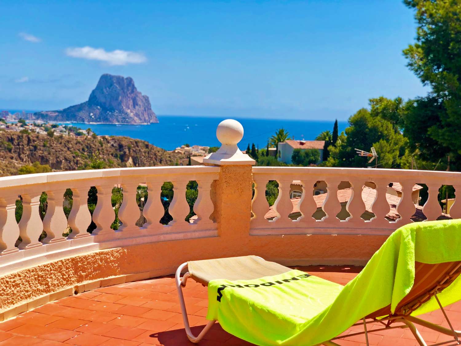Wolnostojąca willa z widokiem na morze w Calpe (Costa Blanca)
