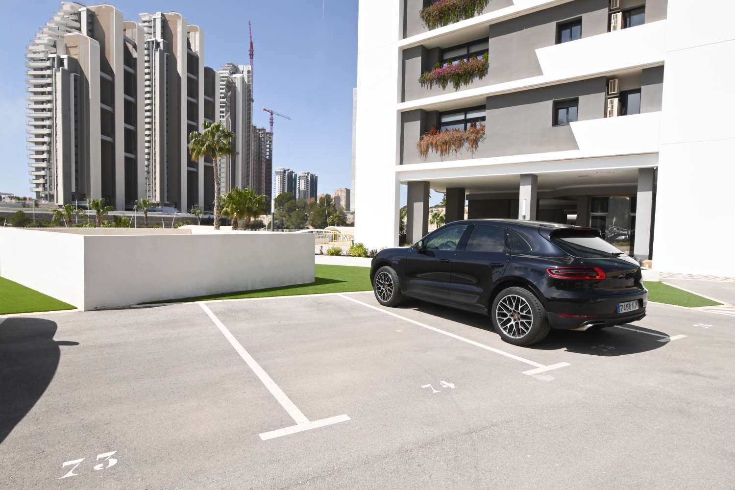 Moderne Wohnung mit Meerblick in Benidorm