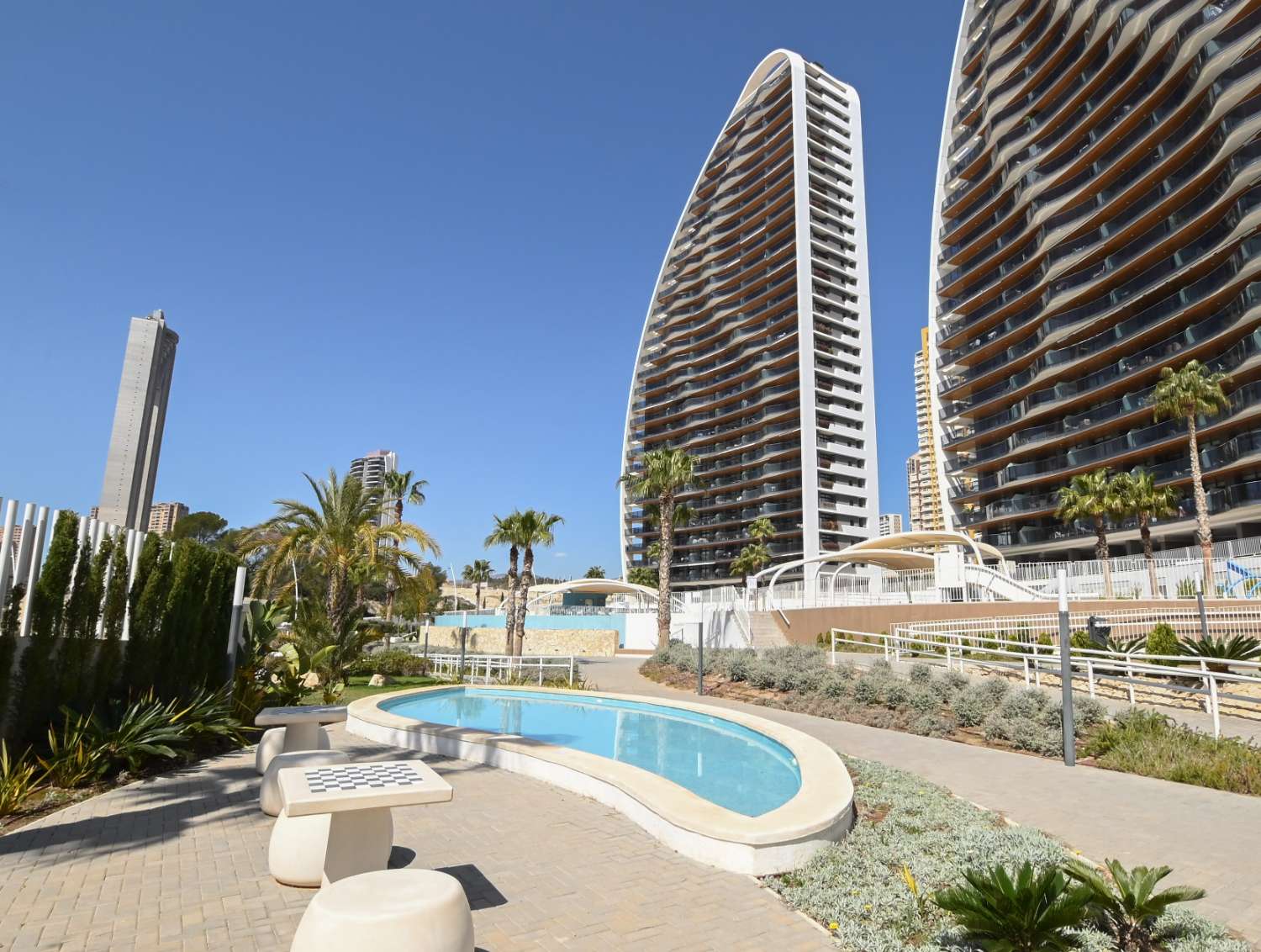 Moderne Wohnung mit Meerblick in Benidorm