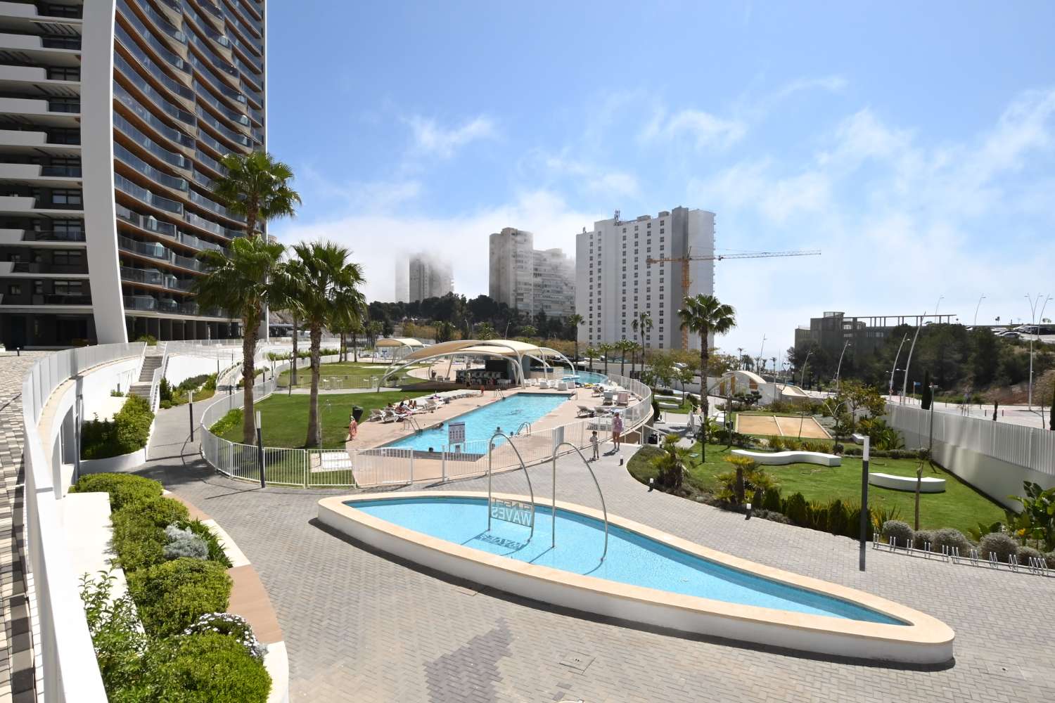 Moderne Wohnung mit Meerblick in Benidorm