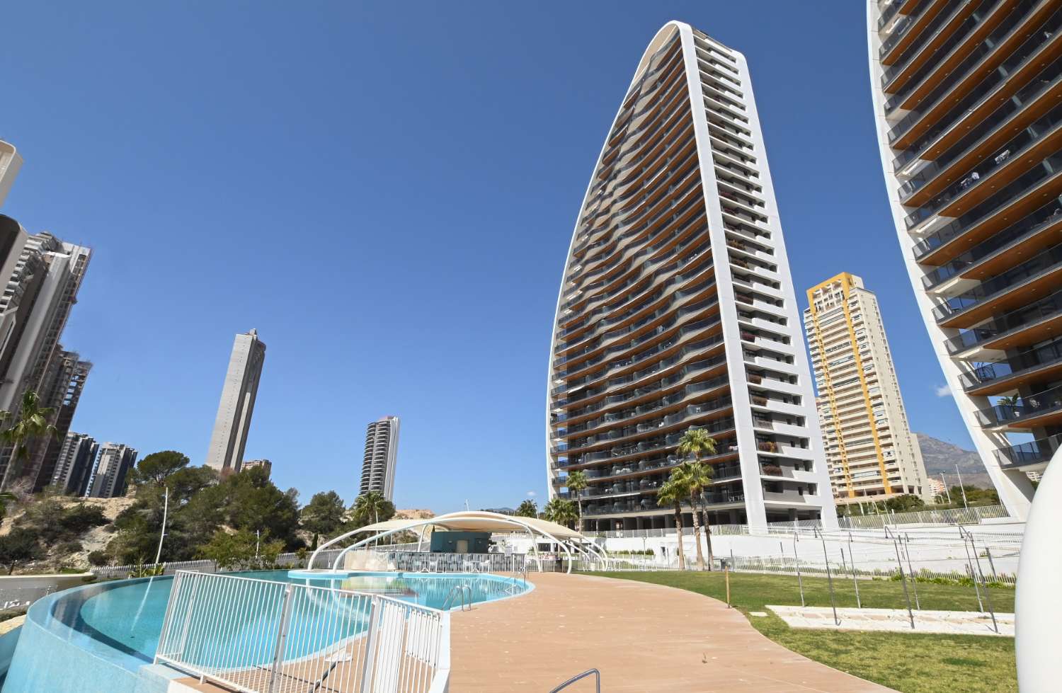 Moderne Wohnung mit Meerblick in Benidorm