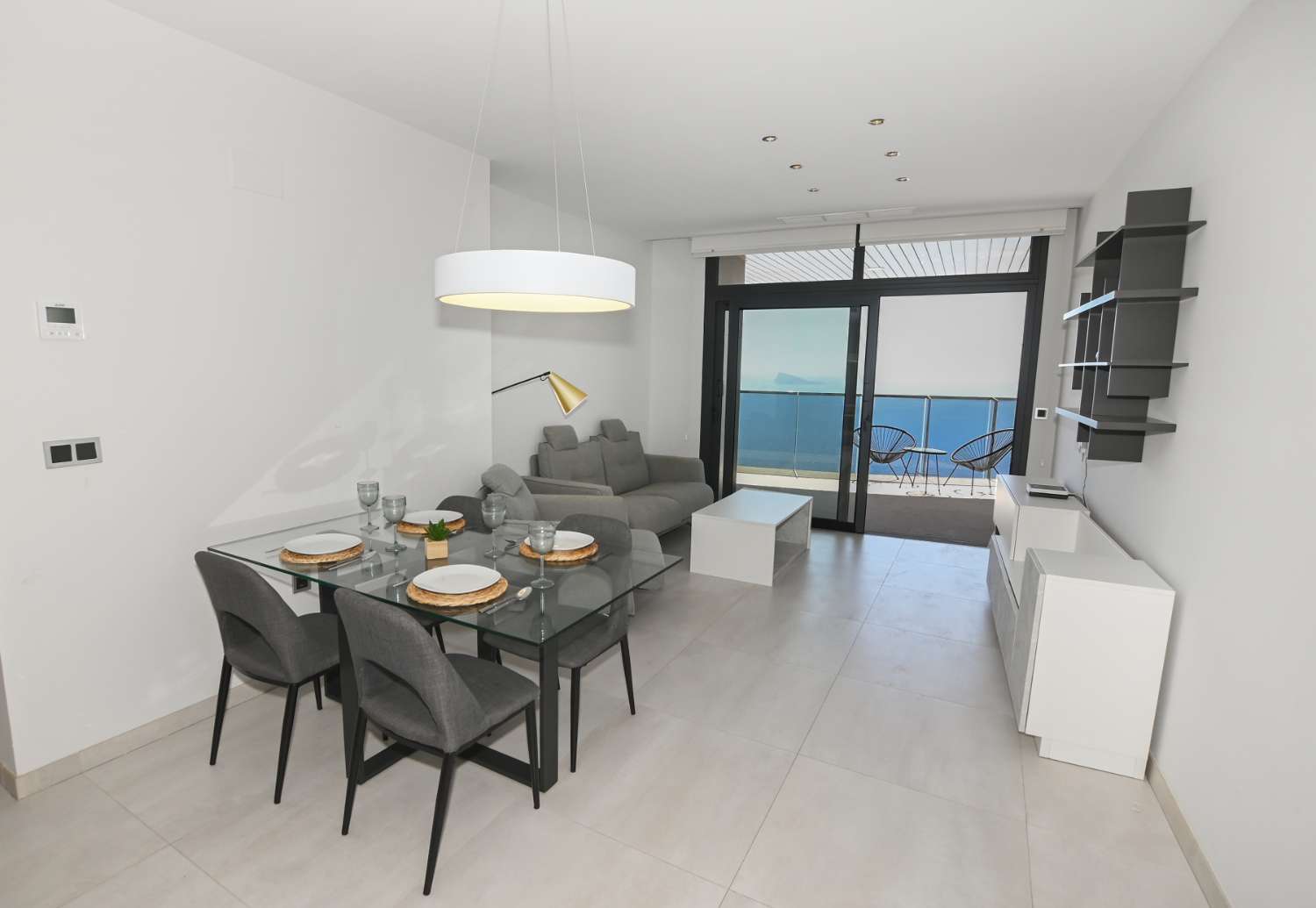 Moderne Wohnung mit Meerblick in Benidorm