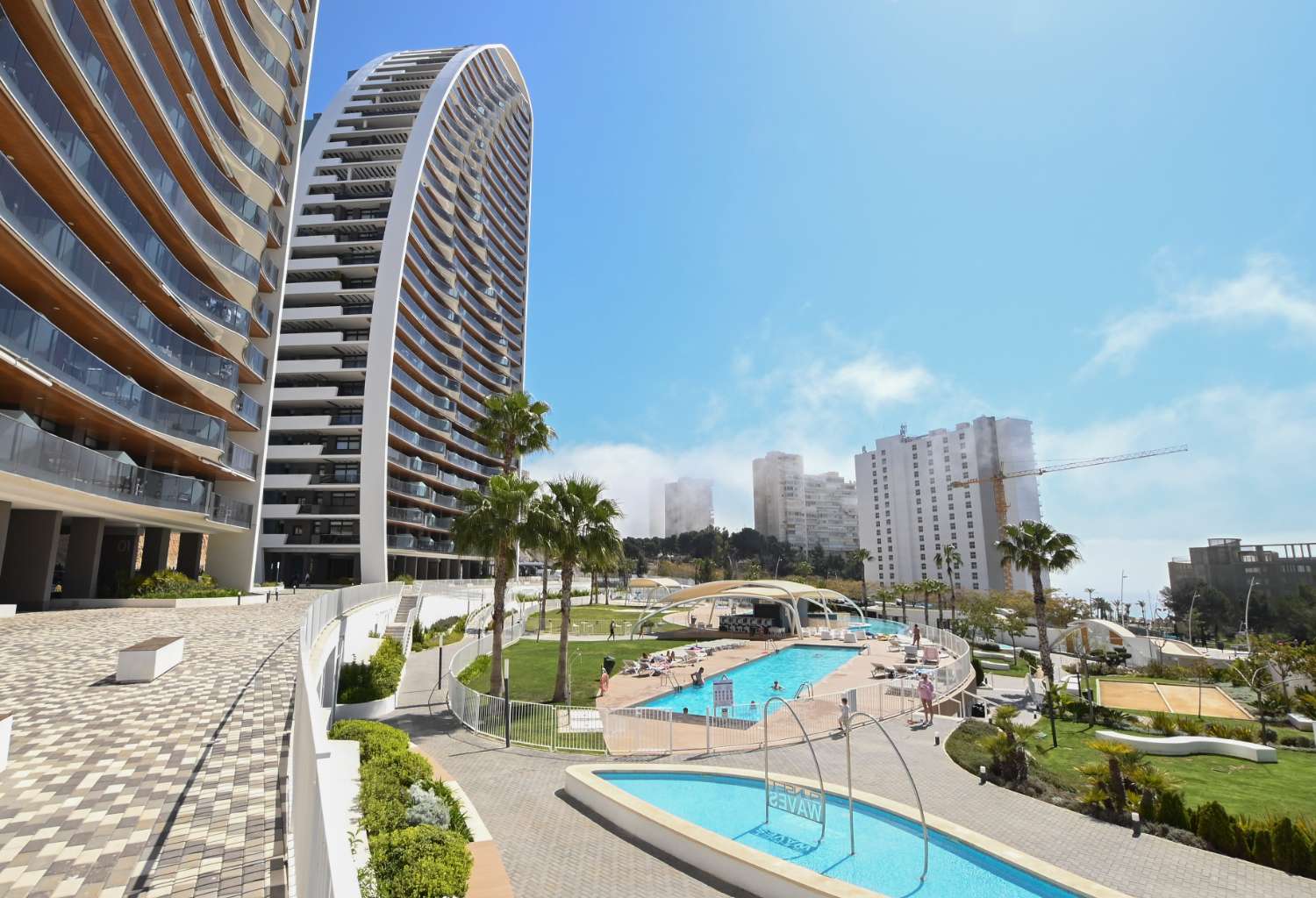 Moderne Wohnung mit Meerblick in Benidorm