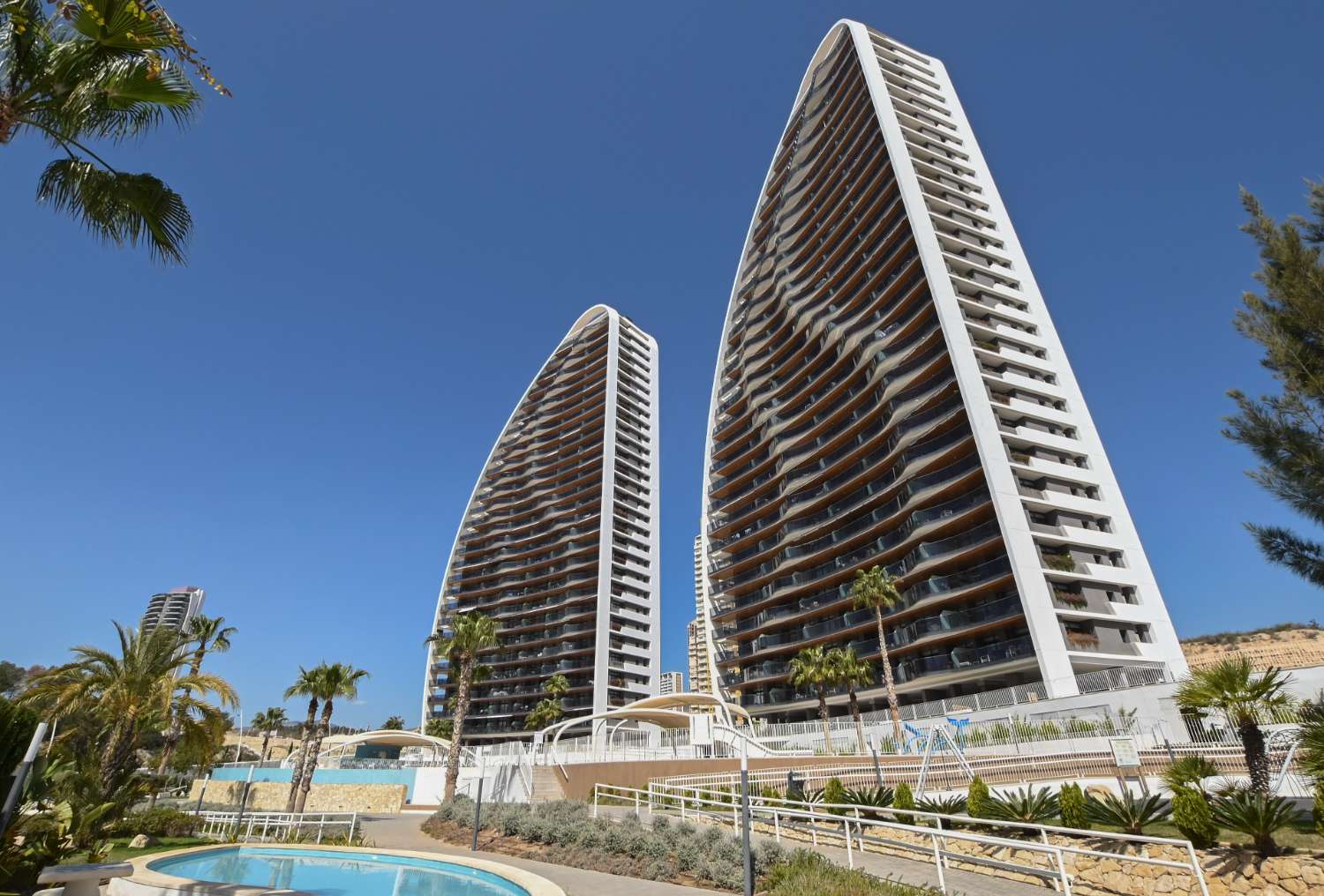 Moderne Wohnung mit Meerblick in Benidorm