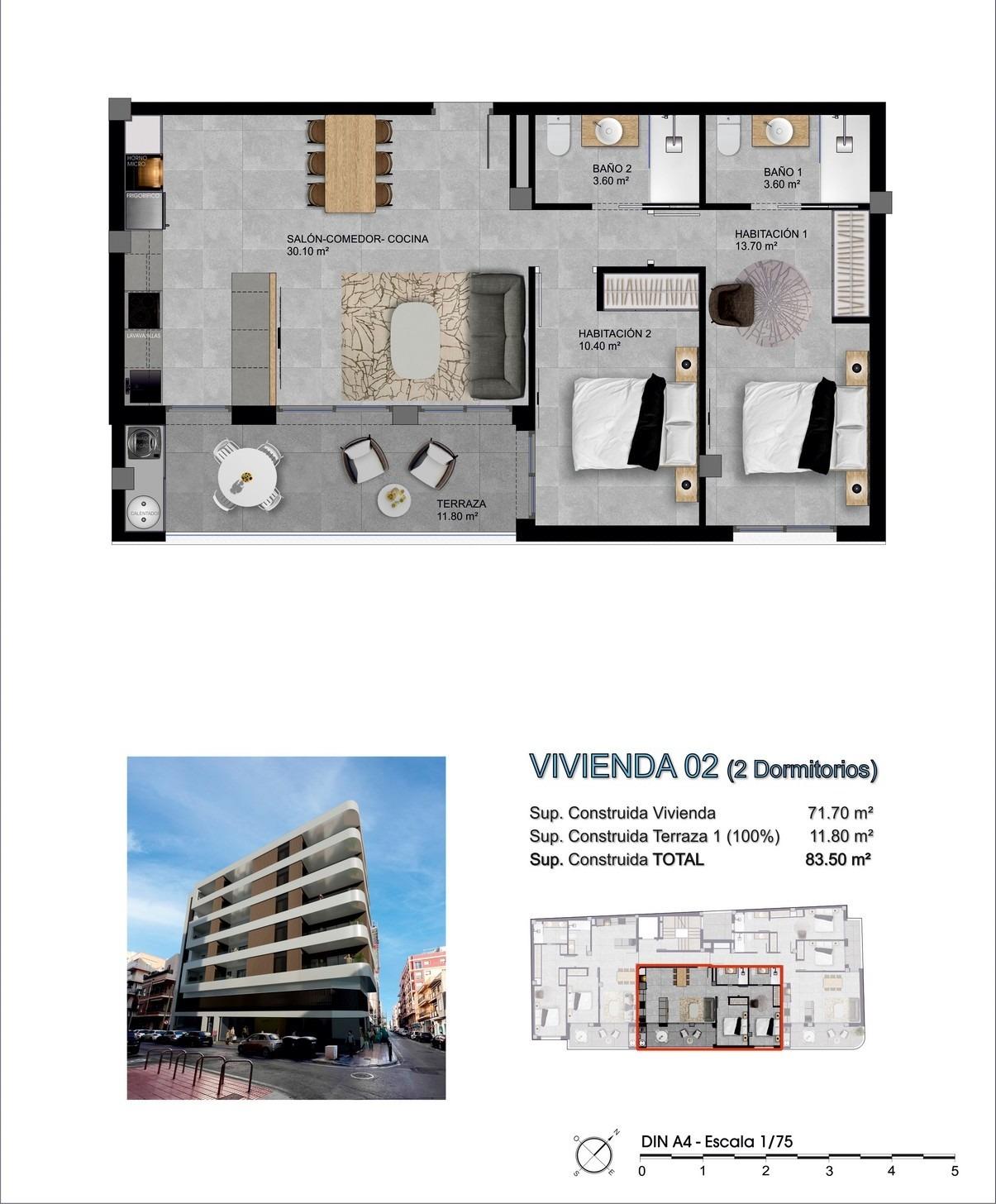 квартира в продаже в Santa Pola