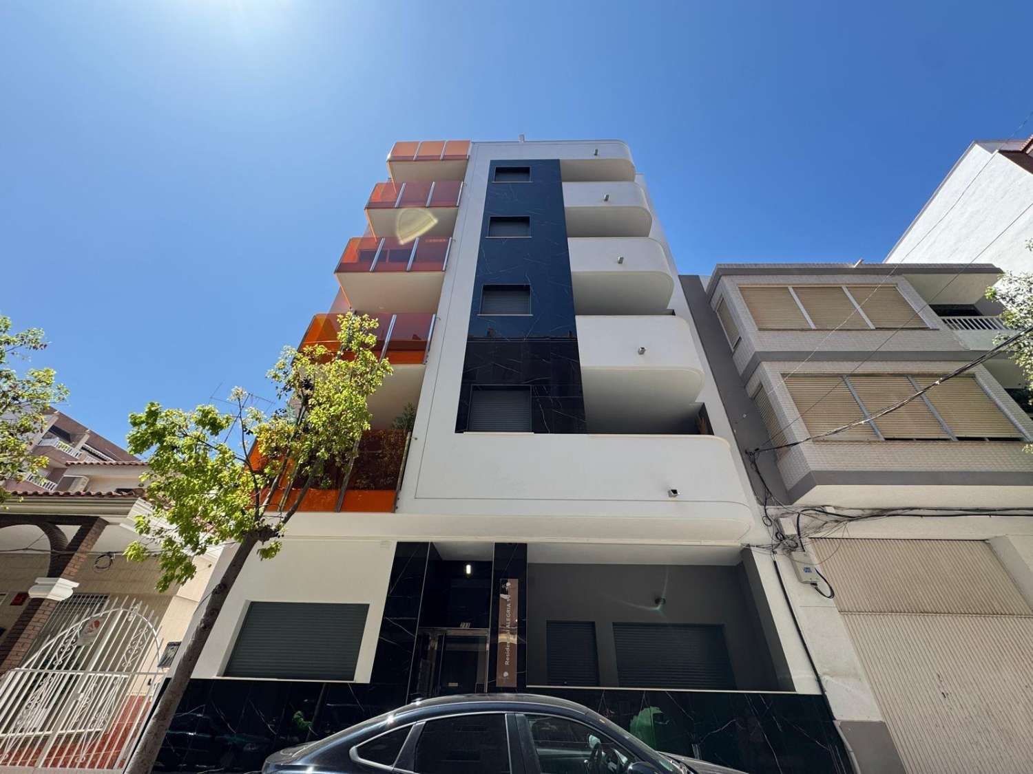 Penthouse avec solarium, 2 chambres, piscine, à 200 m de la plage à Torrevieja (Costa Blanca Nord)
