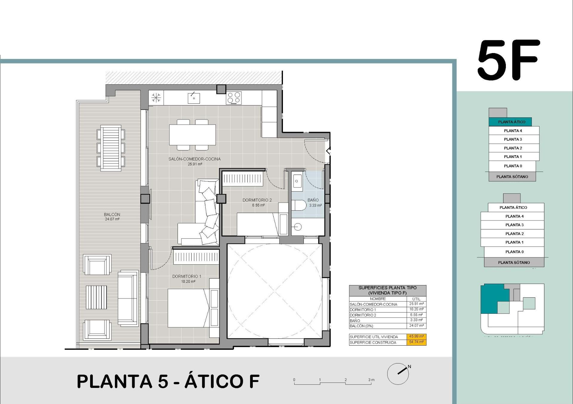 Attico in vendita a Torrevieja