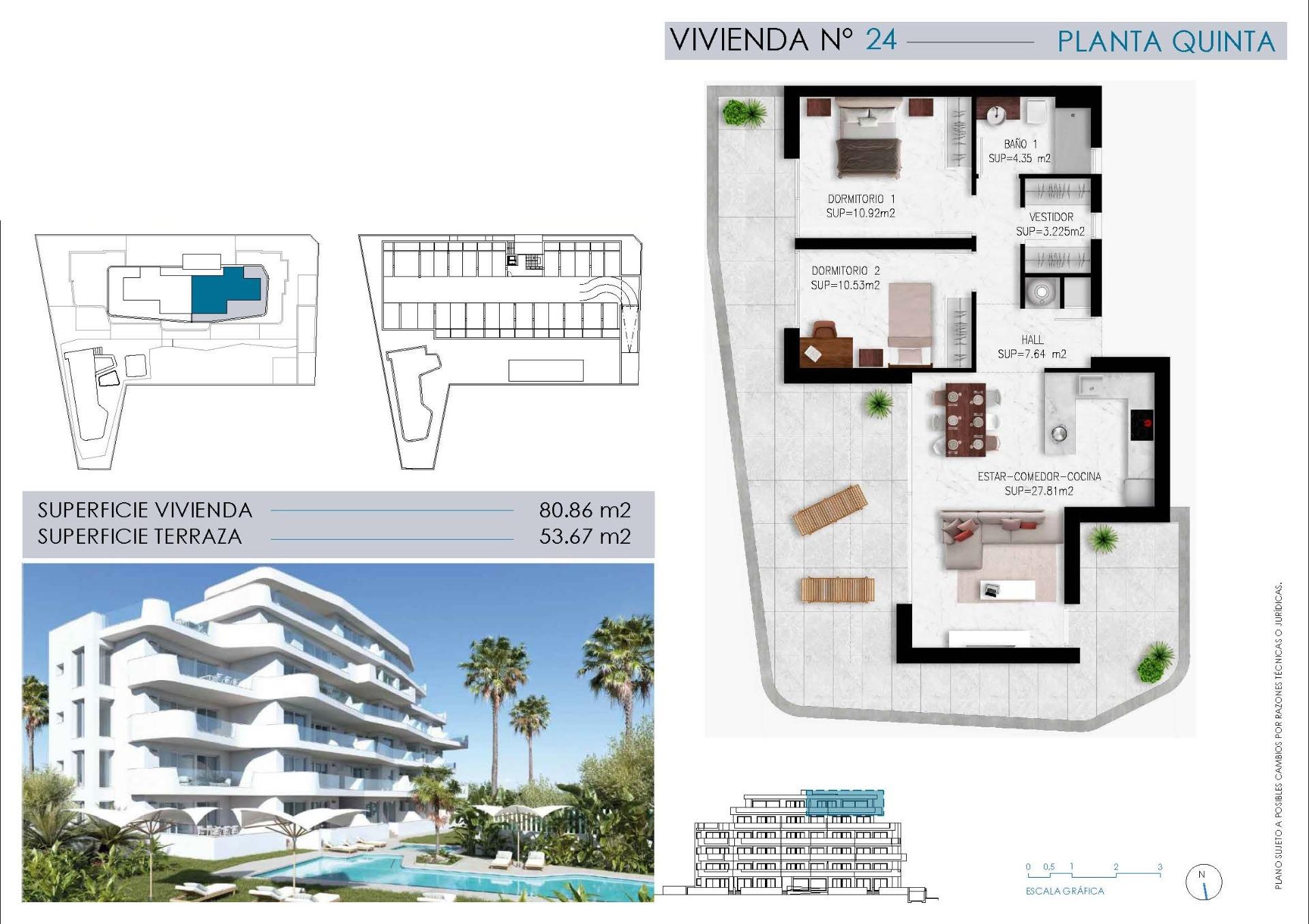 Penthouse til salg i Pilar de la Horadada