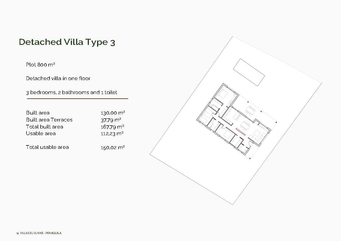 Villa til salg i Penàguila