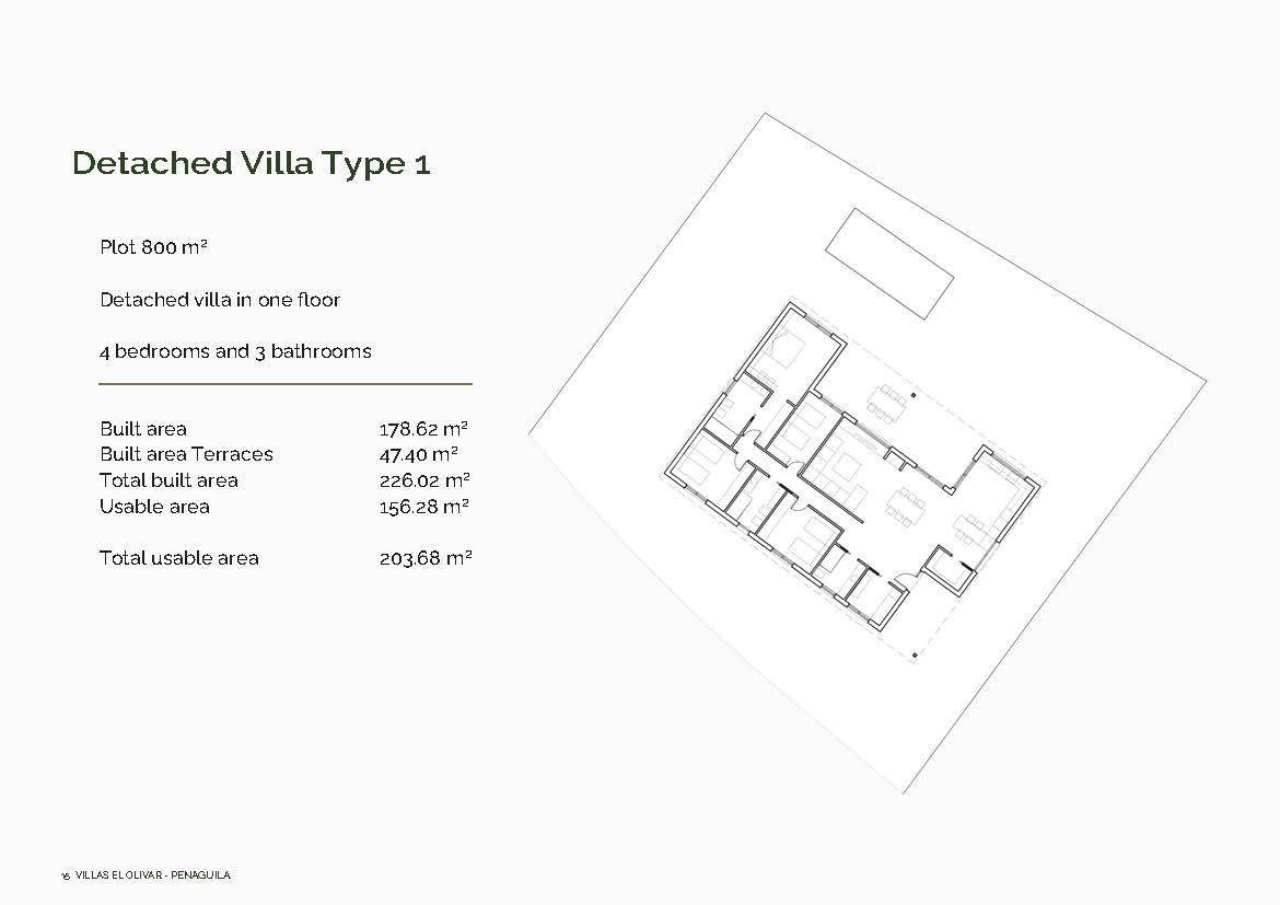 Villa til salg i Penàguila