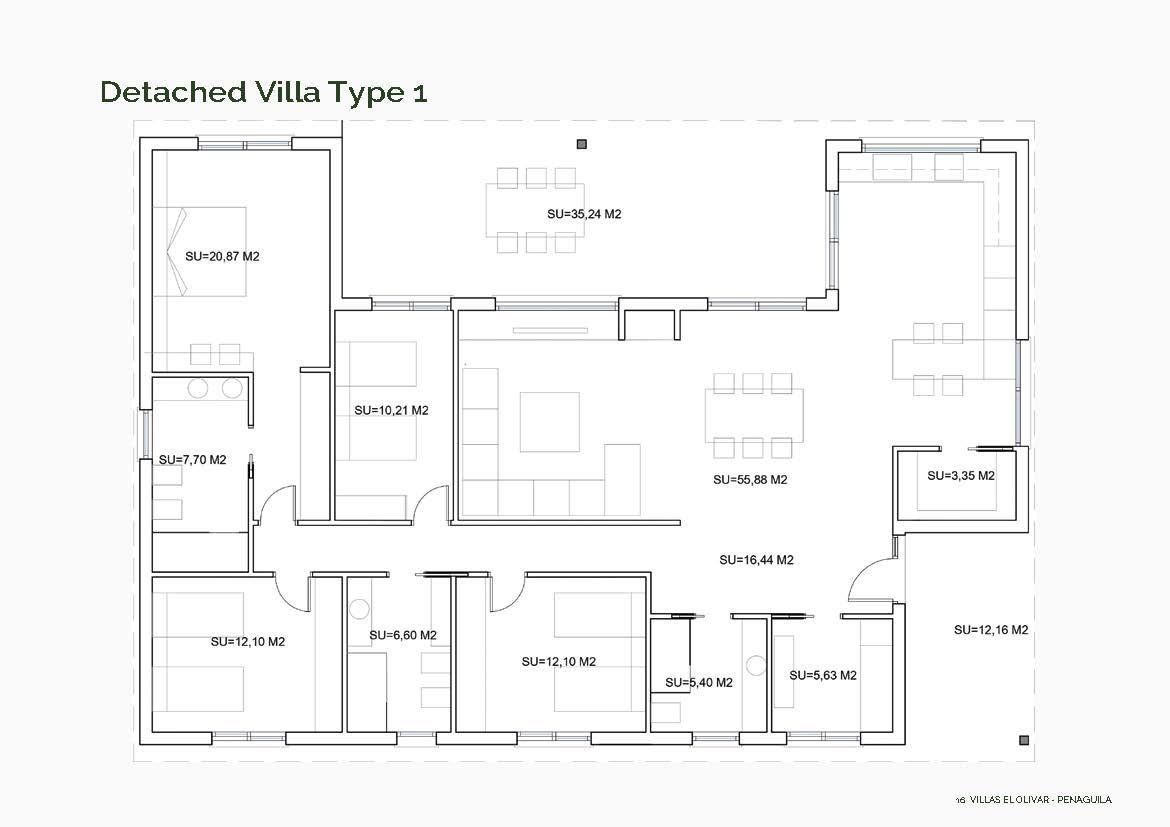 Villa til salg i Penàguila
