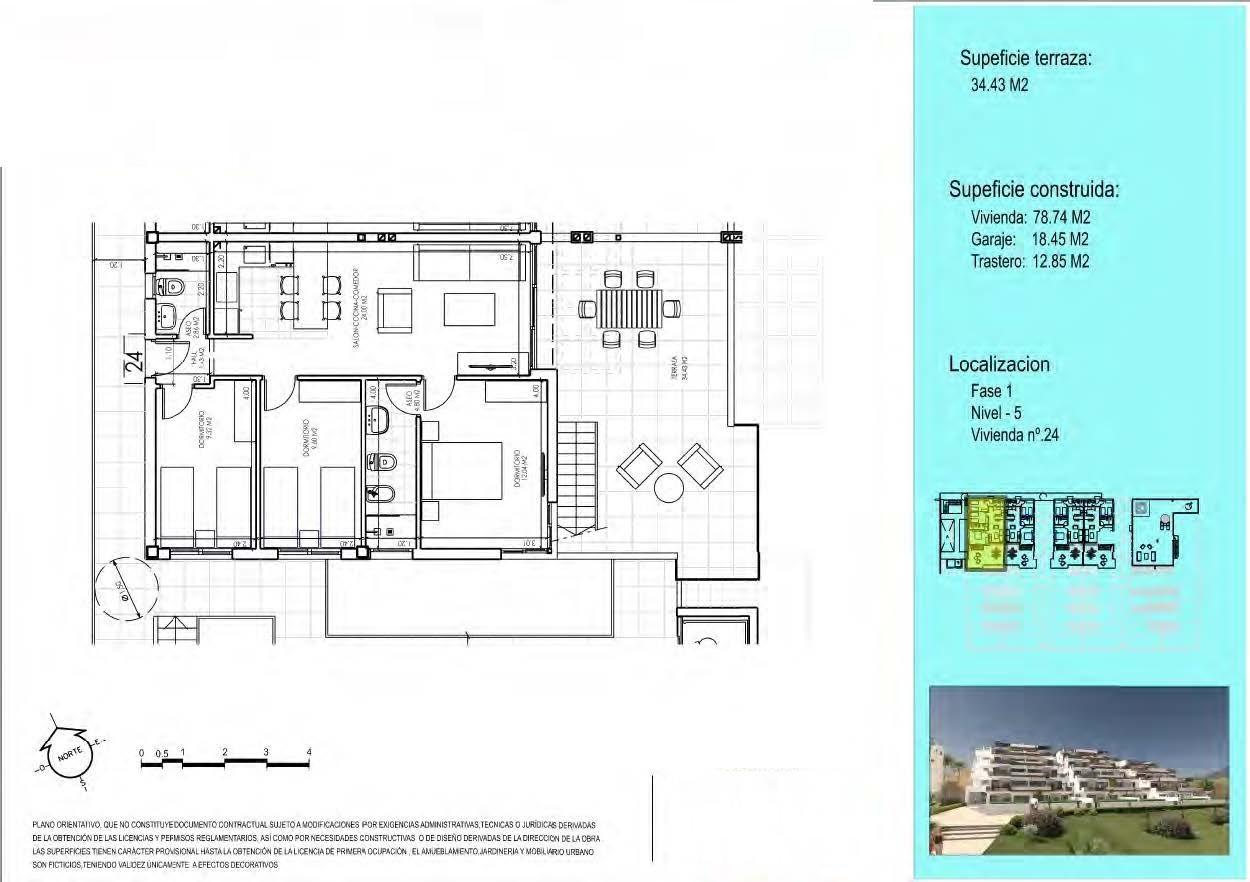Penthouse en vente à Vera