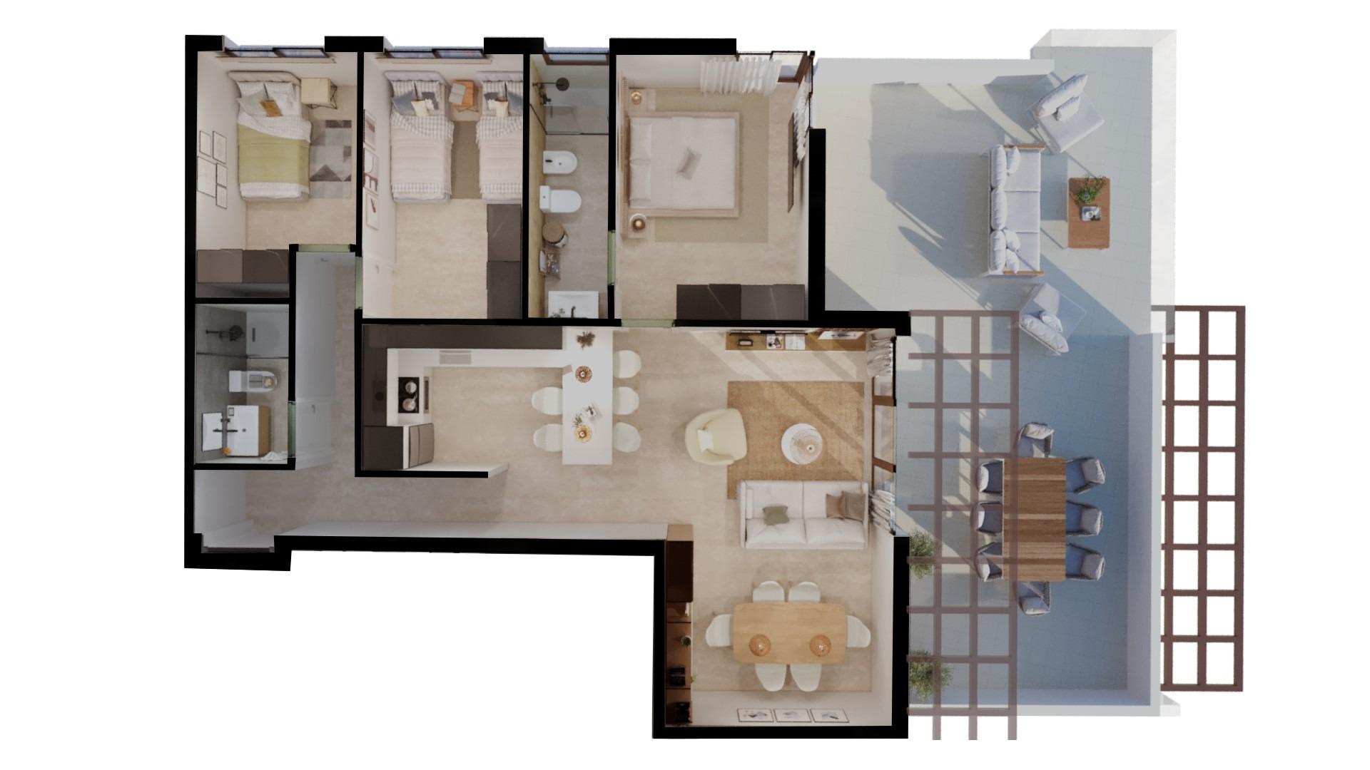 Petit Appartement en vente à Vera