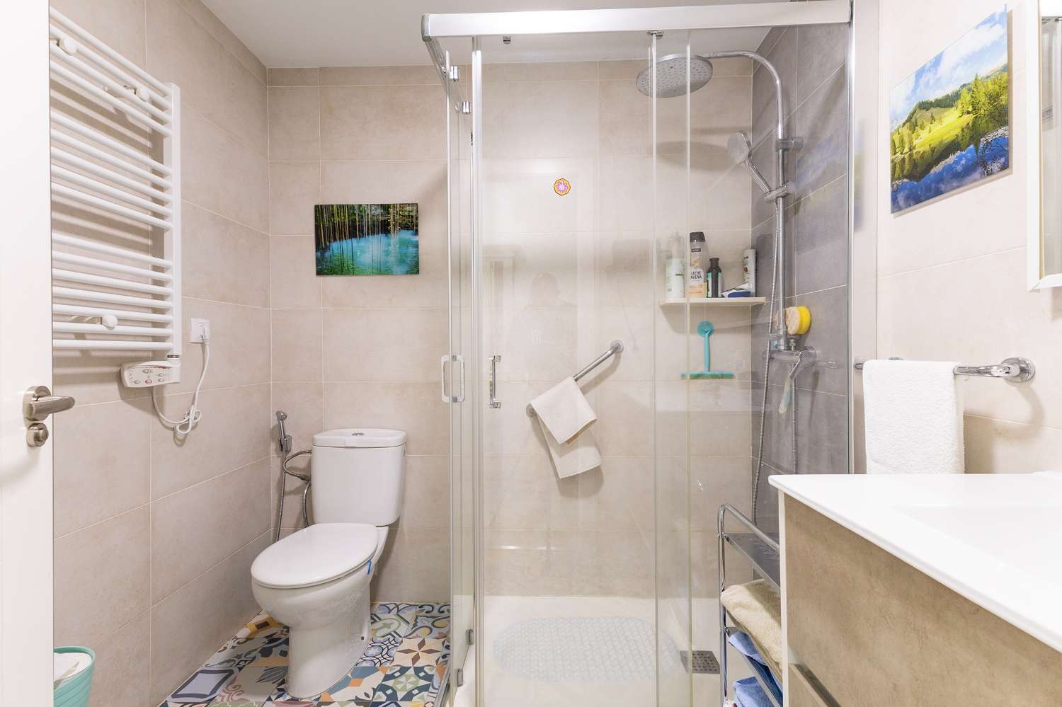 Apartament z 2 sypialniami i widokiem na morze w Calpe (Costa Blanca)