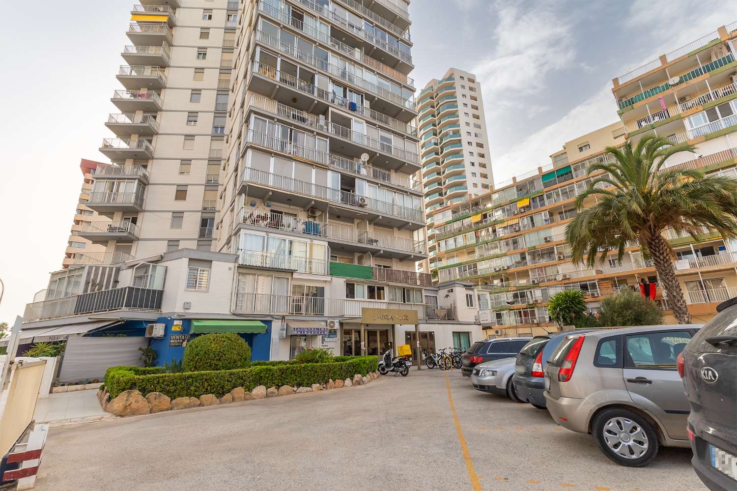 Apartament z 2 sypialniami i widokiem na morze w Calpe (Costa Blanca)