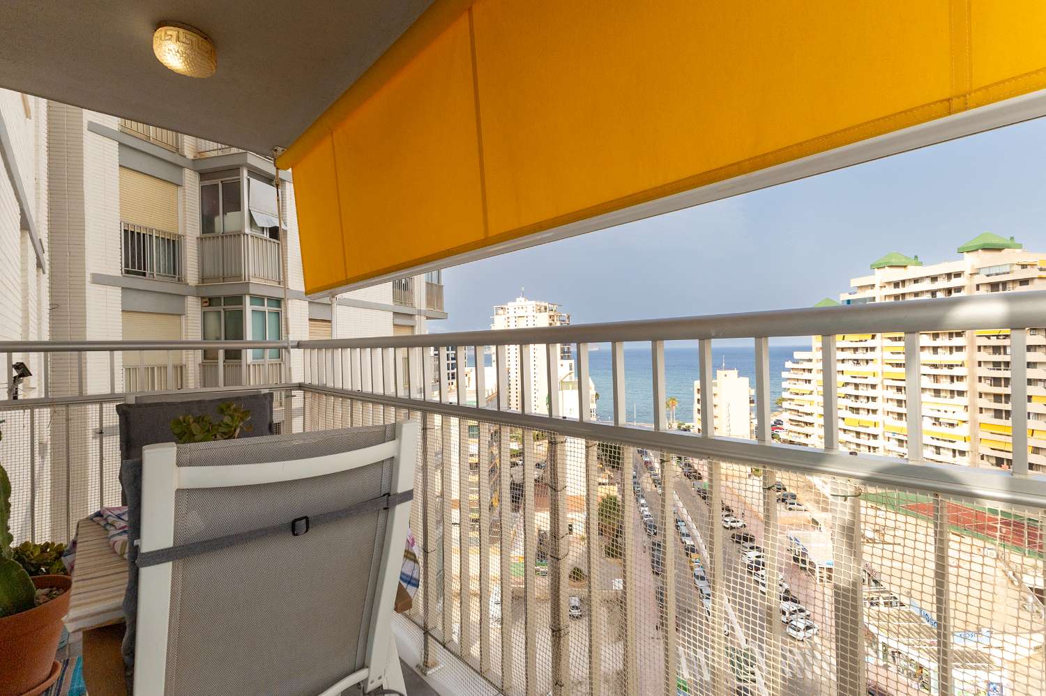 Apartament z 2 sypialniami i widokiem na morze w Calpe (Costa Blanca)