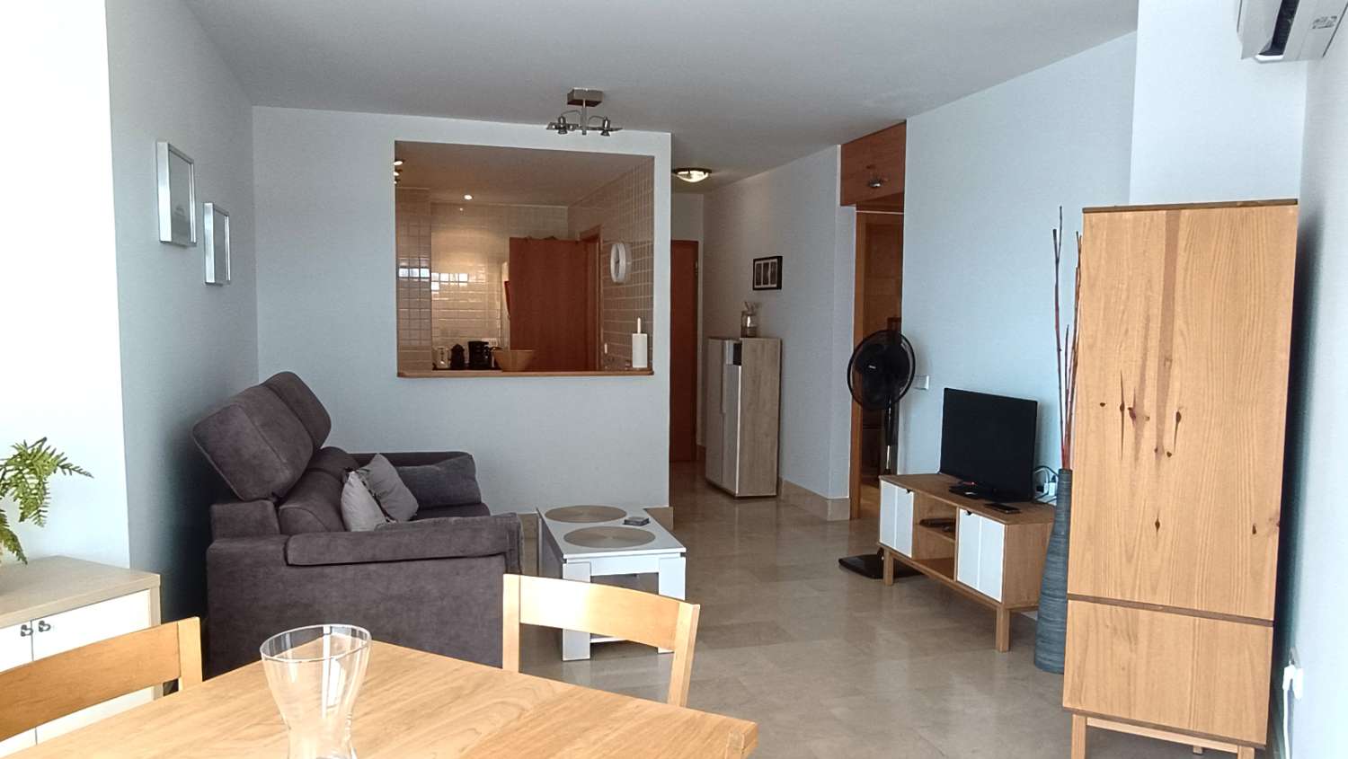 Apartament z 1 sypialnią na pierwszej linii frontu w Calpe (Costa Blanca)