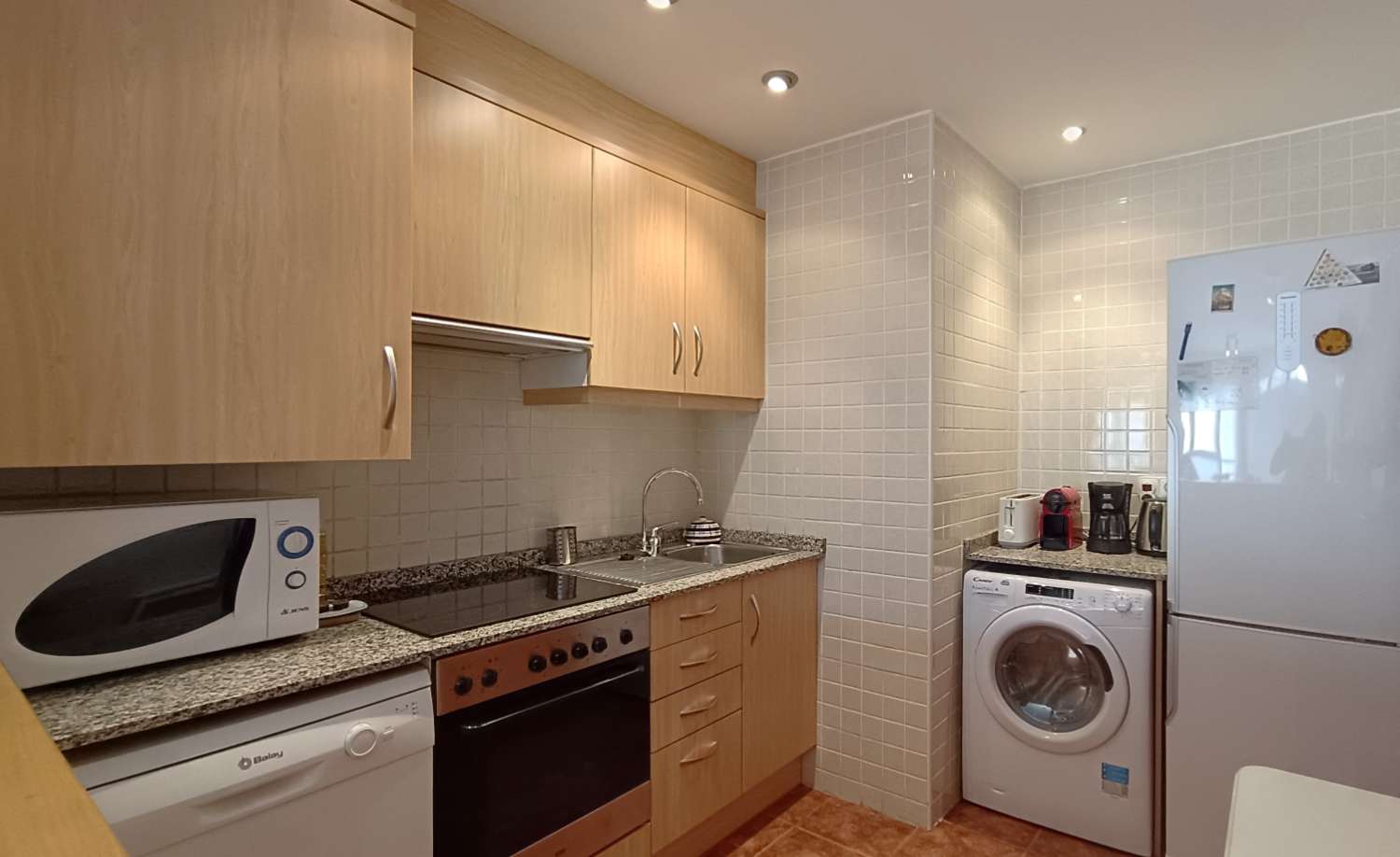 Apartament z 1 sypialnią na pierwszej linii frontu w Calpe (Costa Blanca)