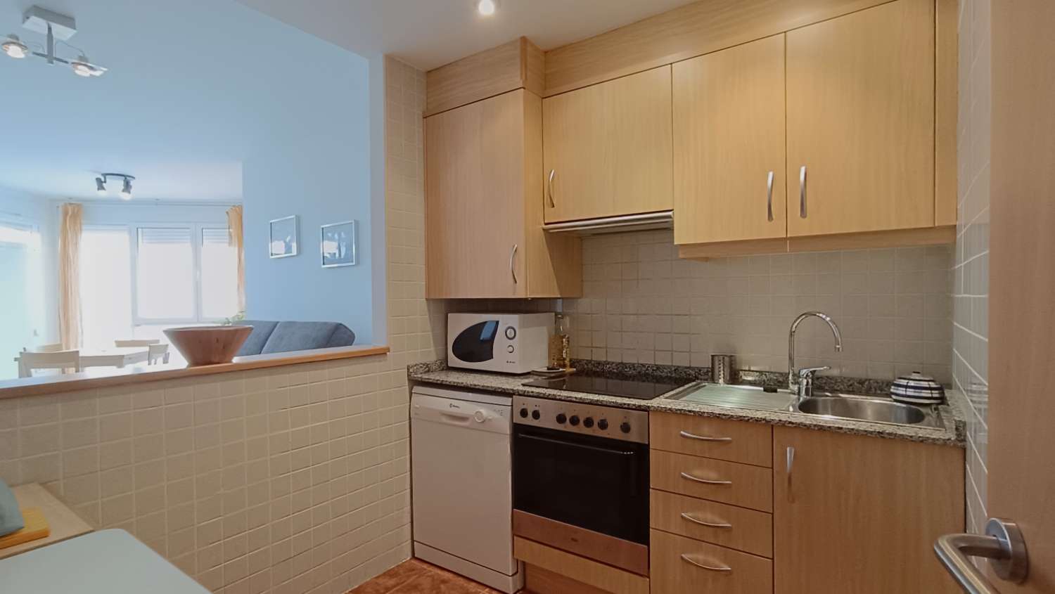 Apartament z 1 sypialnią na pierwszej linii frontu w Calpe (Costa Blanca)