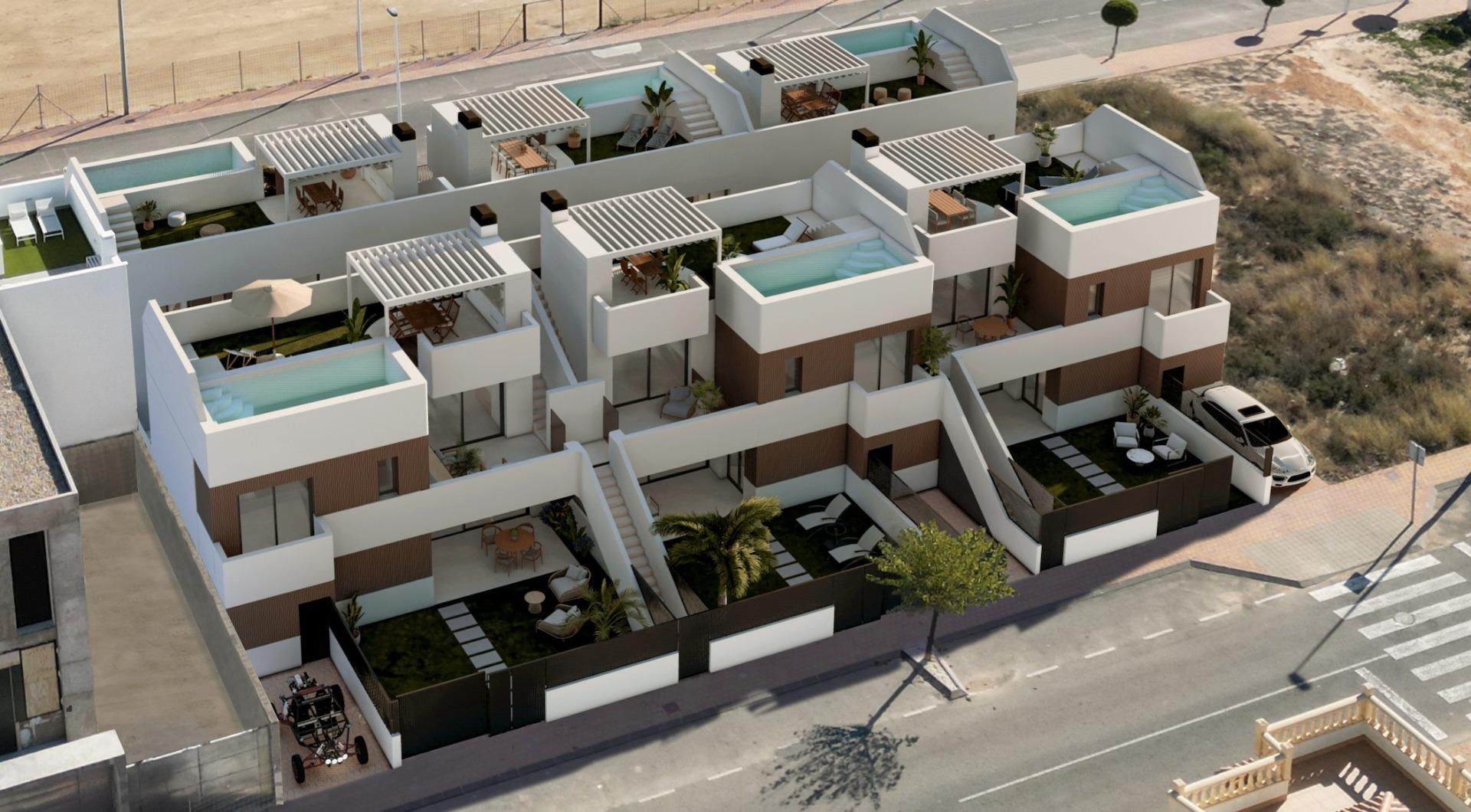 Bungalow, 1 våning till salu i San Pedro del Pinatar