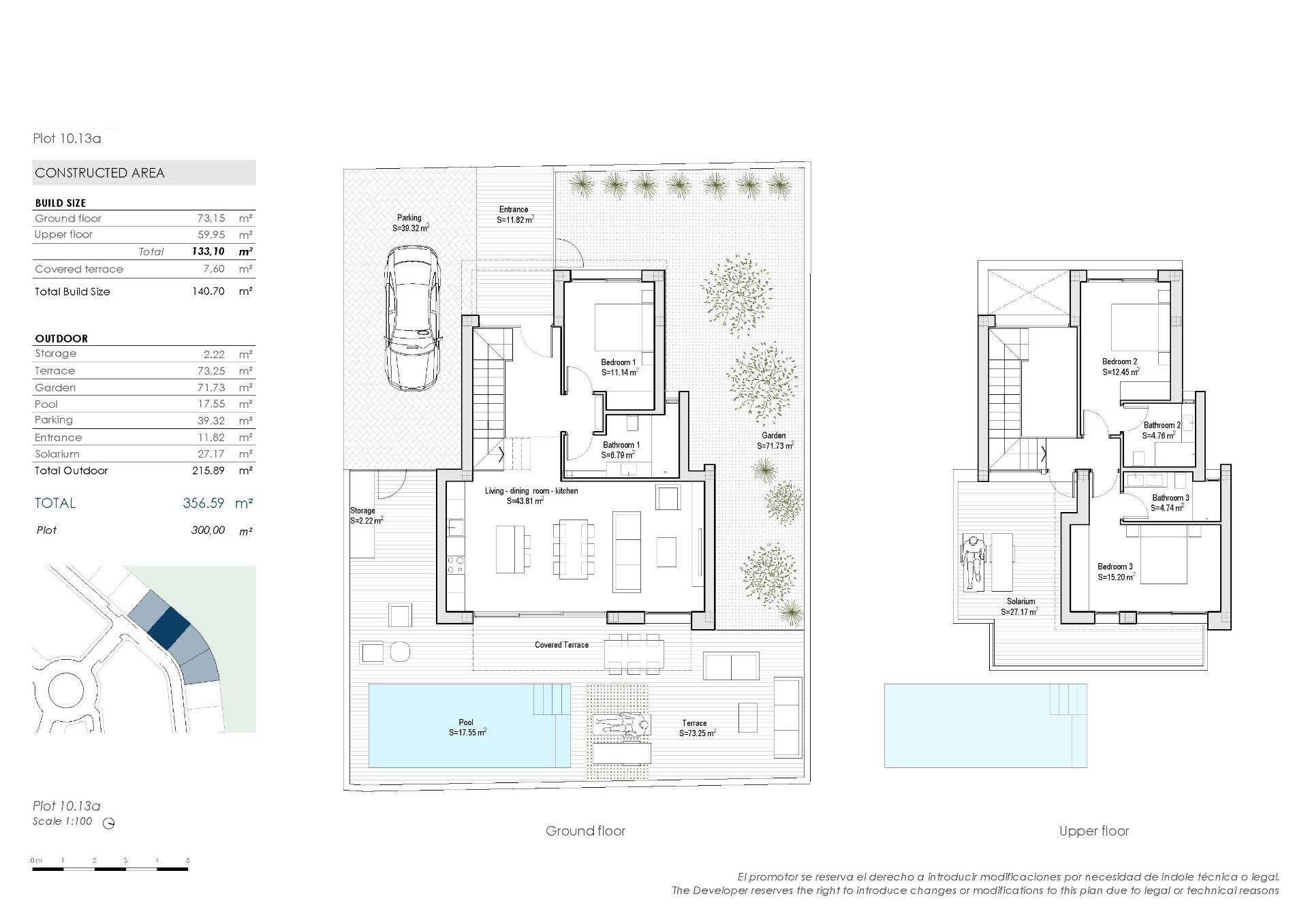 Villa till salu i San Javier
