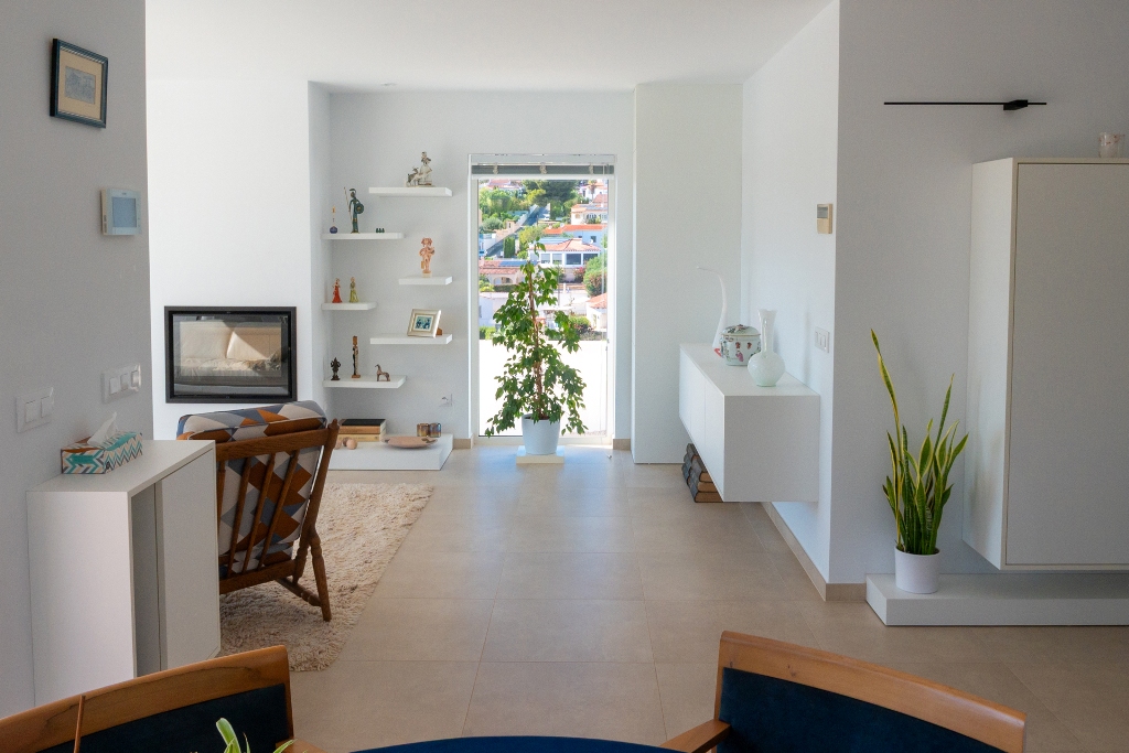 Moderne Villa zum Verkauf mit Meerblick in Calpe (Costa Blanca, Alicante)