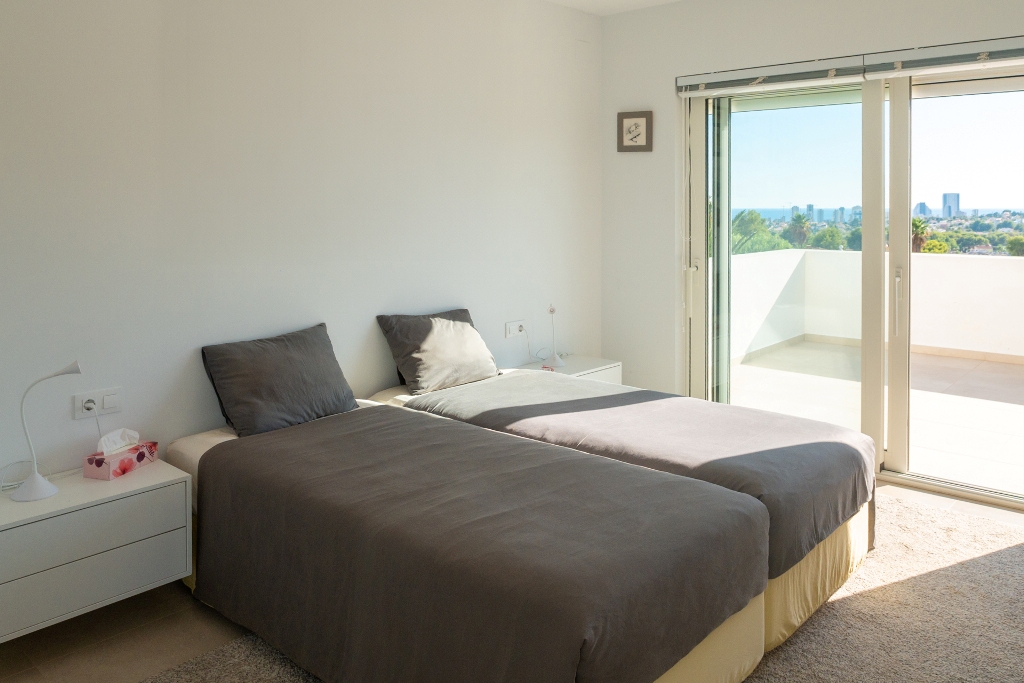Moderne Villa zum Verkauf mit Meerblick in Calpe (Costa Blanca, Alicante)