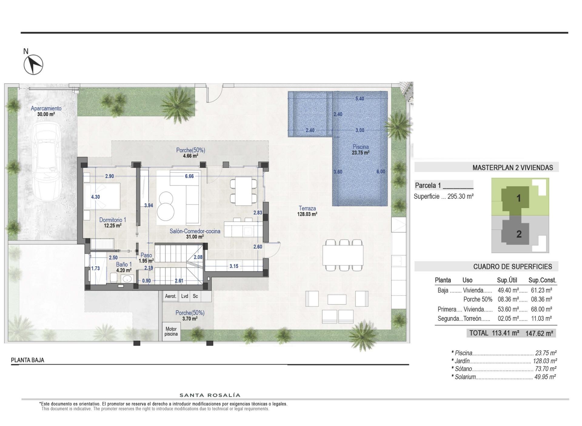 Villa en venta en Torre-Pacheco