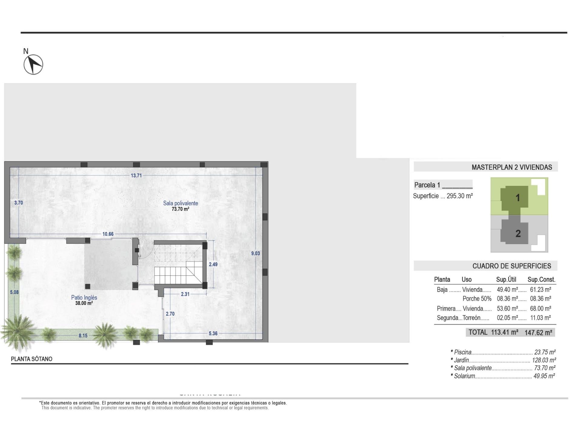 Villa en venta en Torre-Pacheco