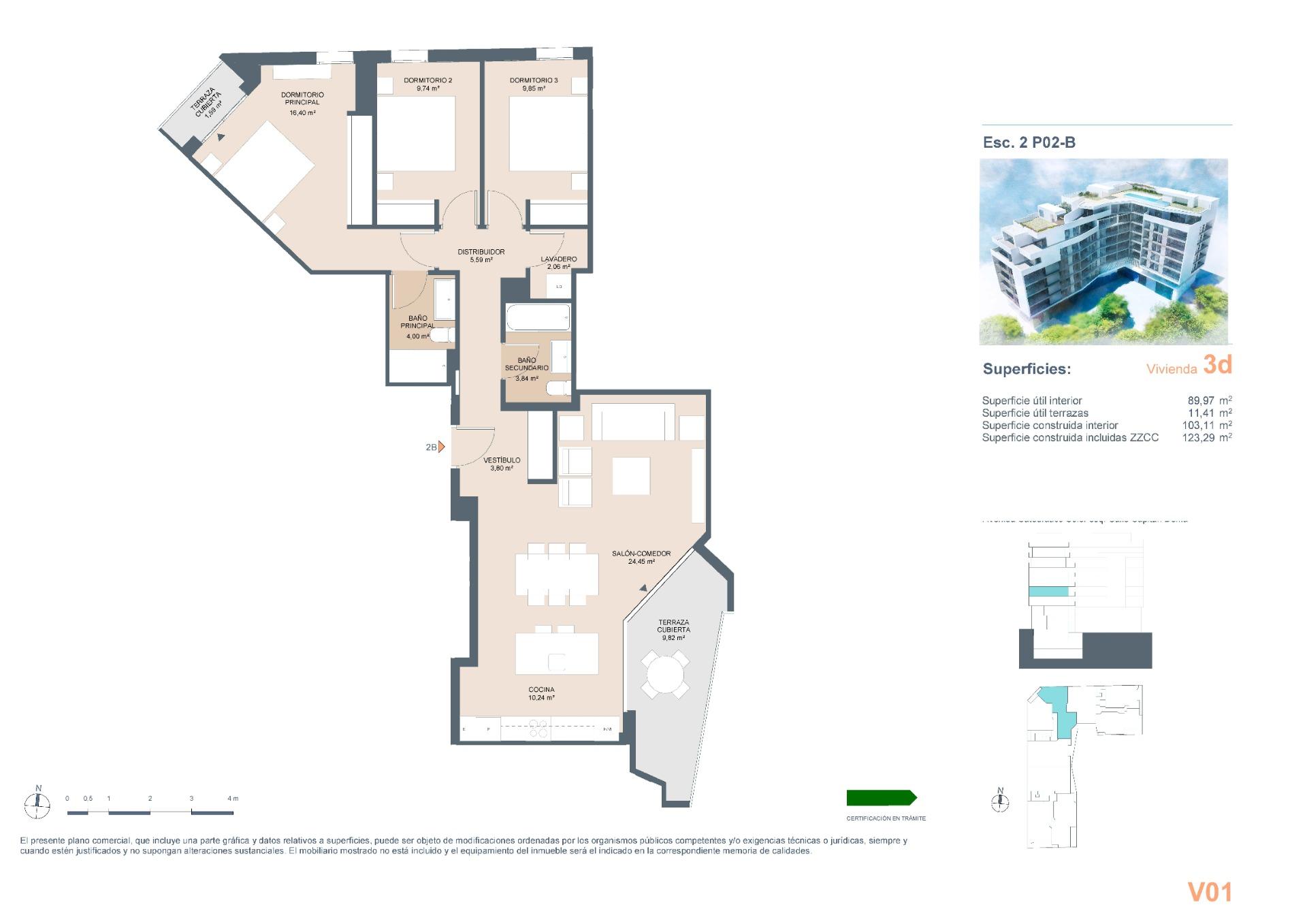 شقة للبيع في Alicante